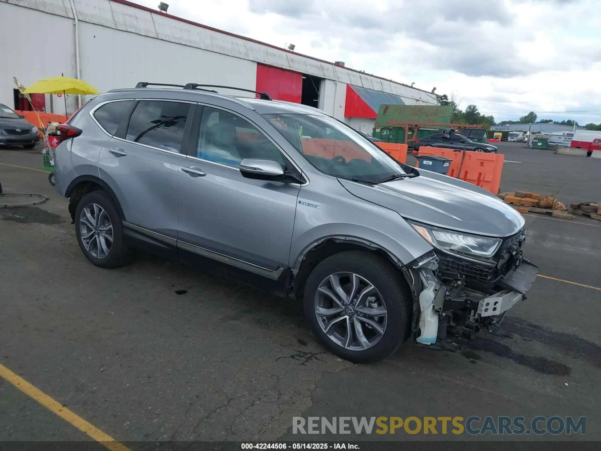 1 fotografías del automóvil dañado 5J6RT6H92NL000926 HONDA CR-V HYBRID 2022