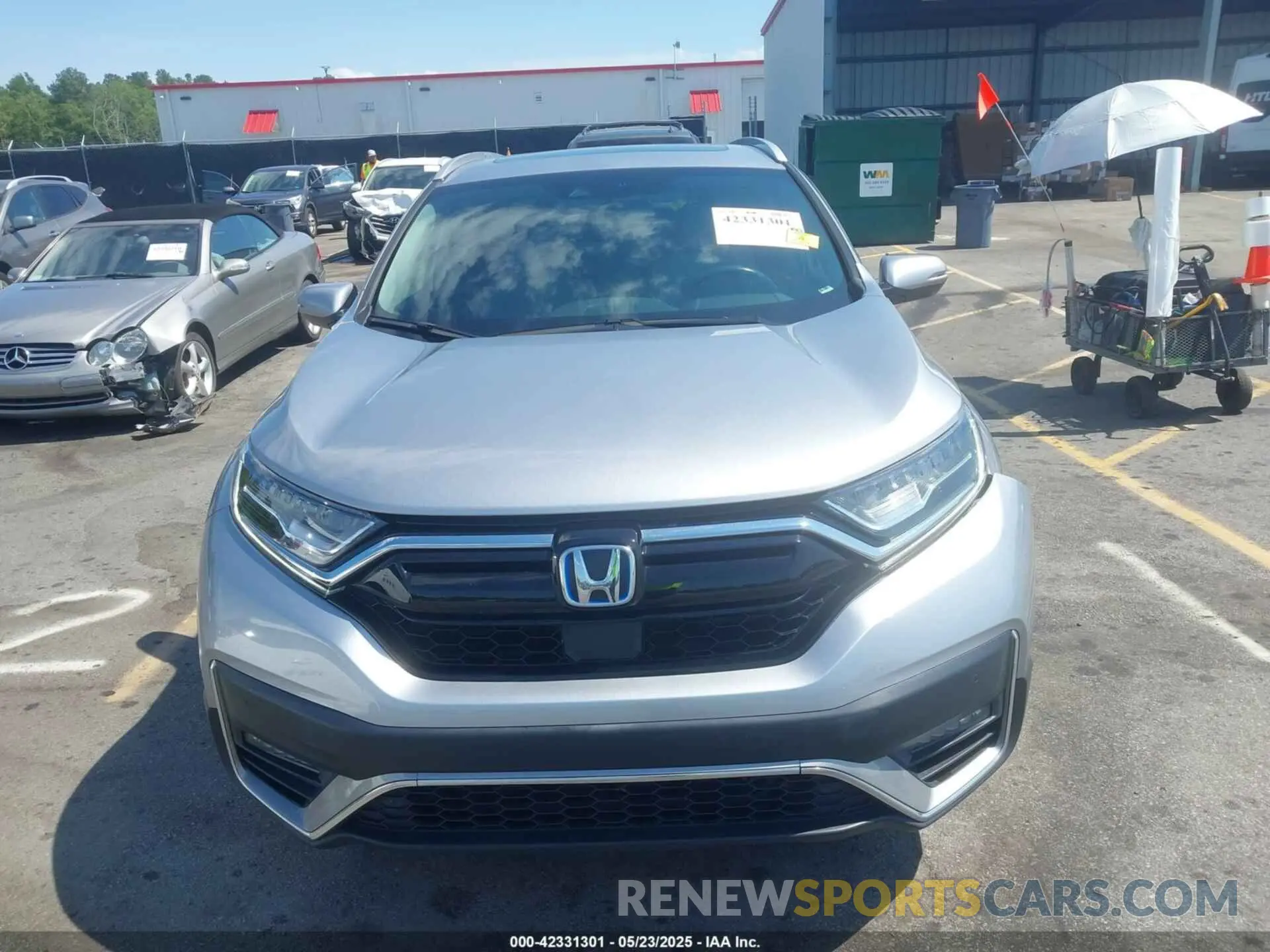 12 fotografías del automóvil dañado 5J6RT6H92NL004619 HONDA CR-V HYBRID 2022