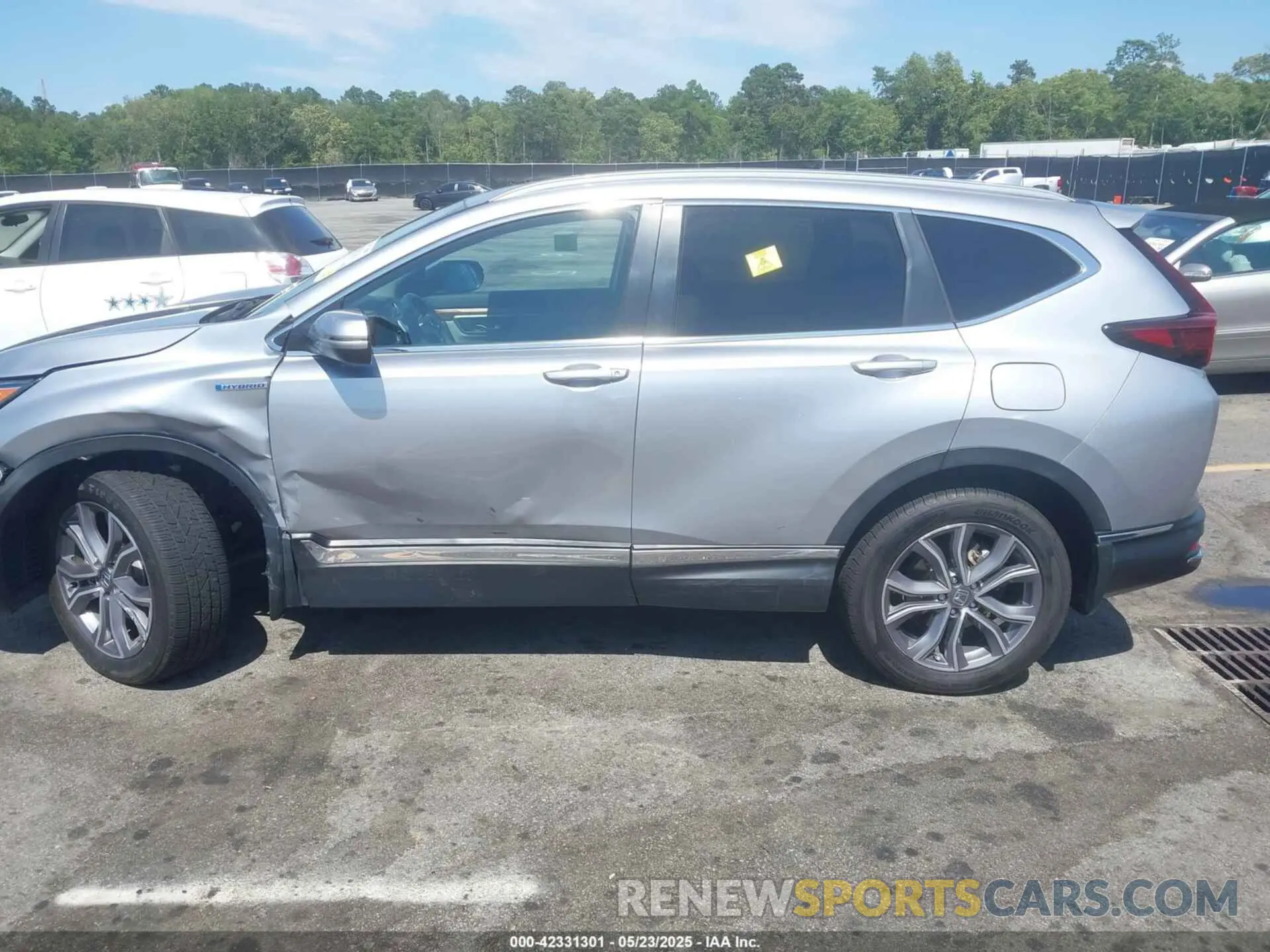14 fotografías del automóvil dañado 5J6RT6H92NL004619 HONDA CR-V HYBRID 2022