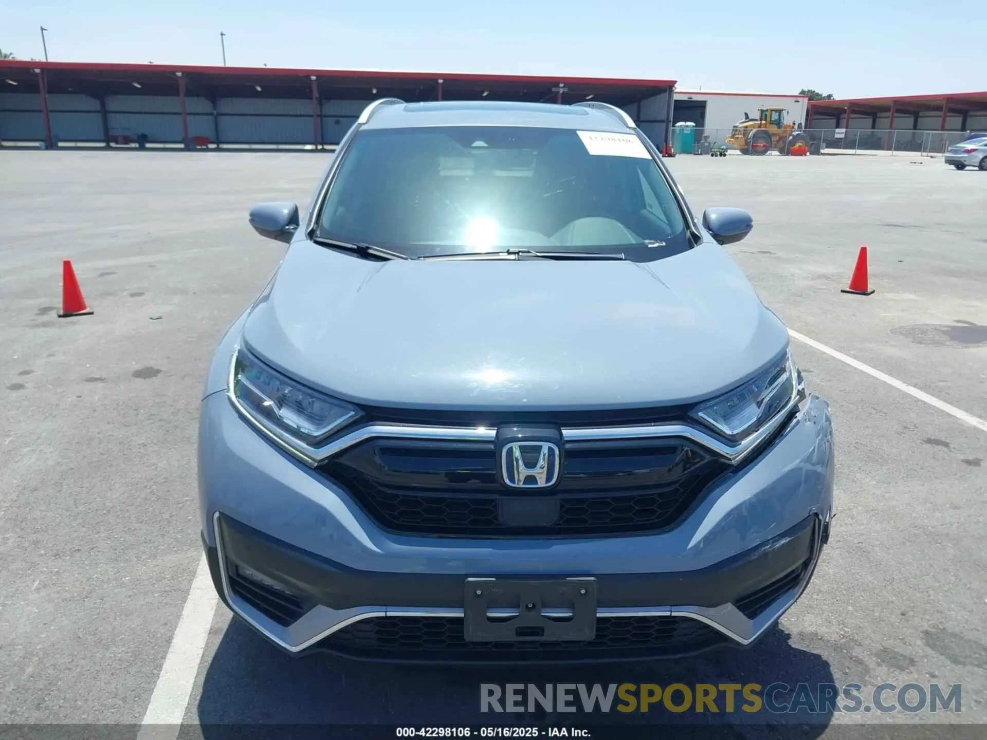 12 fotografías del automóvil dañado 5J6RT6H92NL025034 HONDA CR-V HYBRID 2022