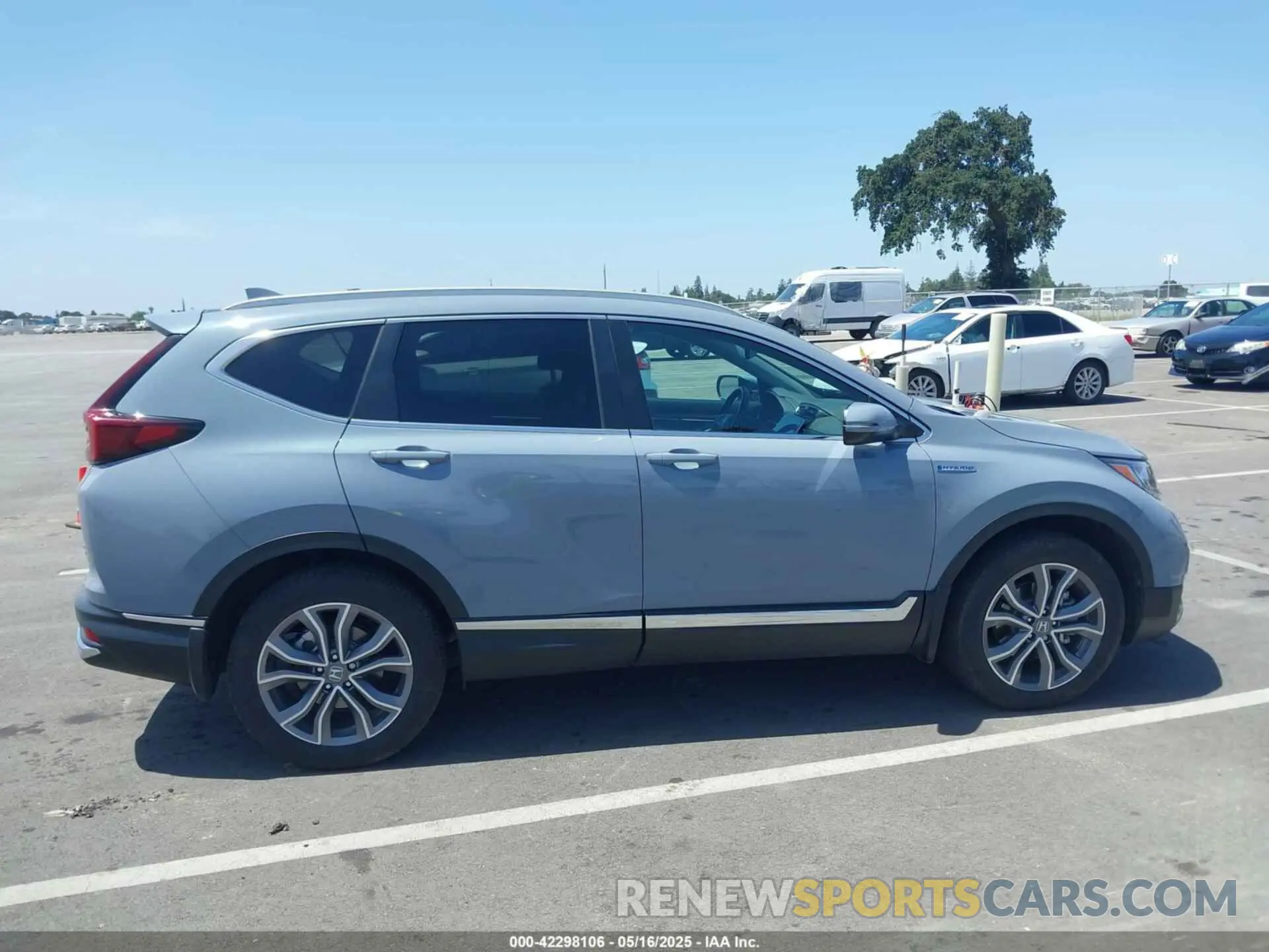 13 fotografías del automóvil dañado 5J6RT6H92NL025034 HONDA CR-V HYBRID 2022