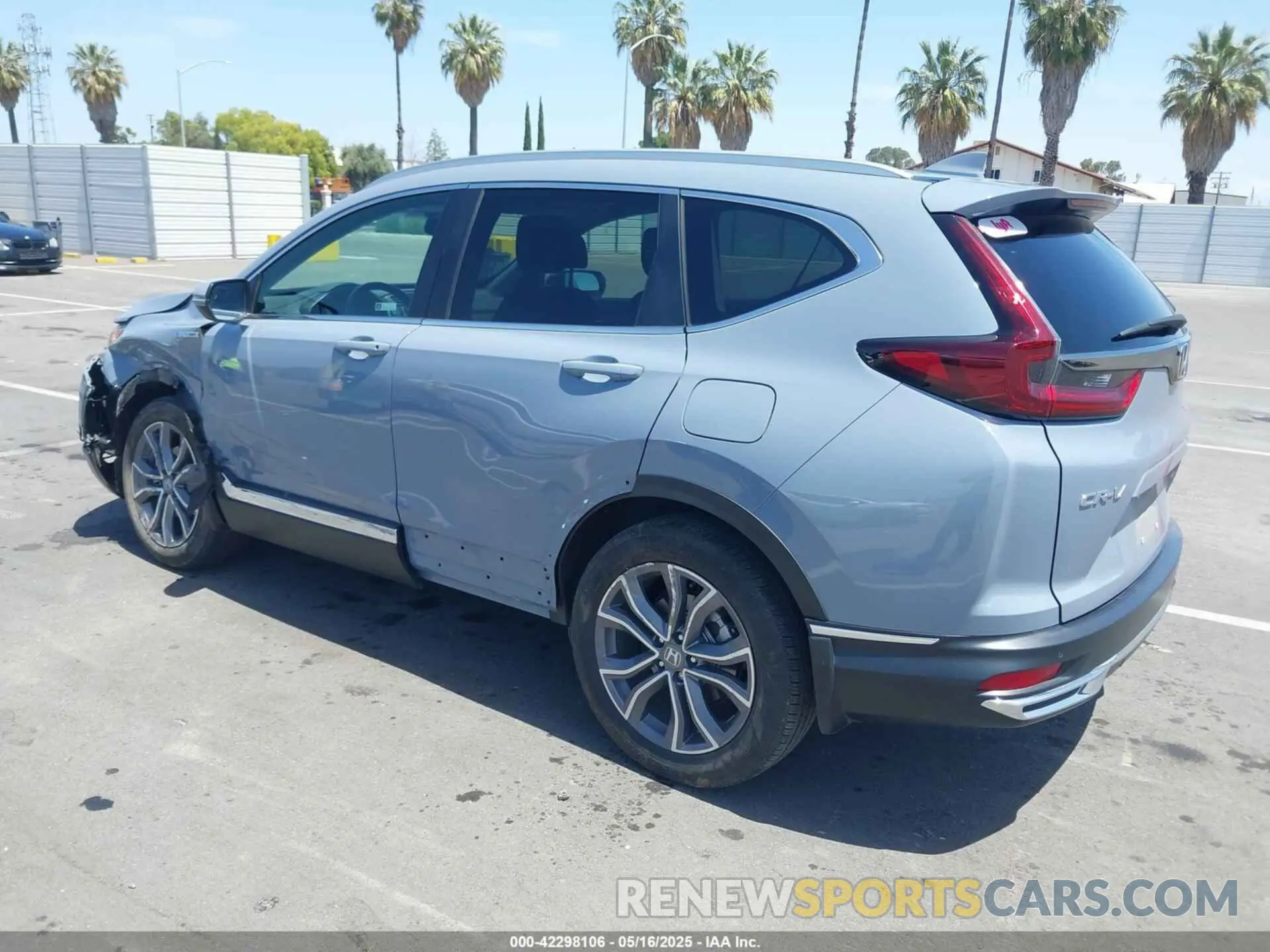 3 fotografías del automóvil dañado 5J6RT6H92NL025034 HONDA CR-V HYBRID 2022