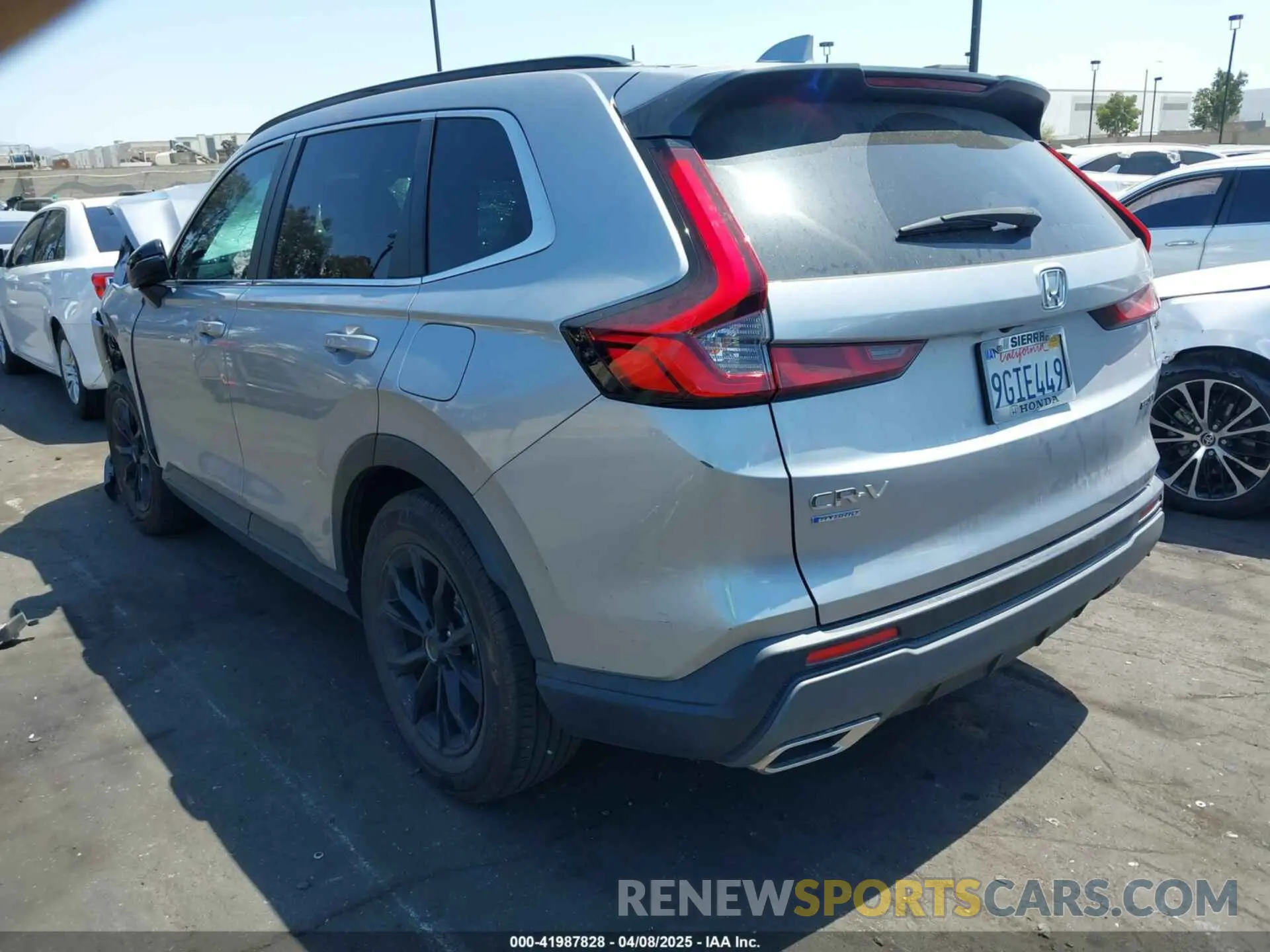 3 fotografías del automóvil dañado 2HKRS5H54PH712362 HONDA CR-V HYBRID 2023