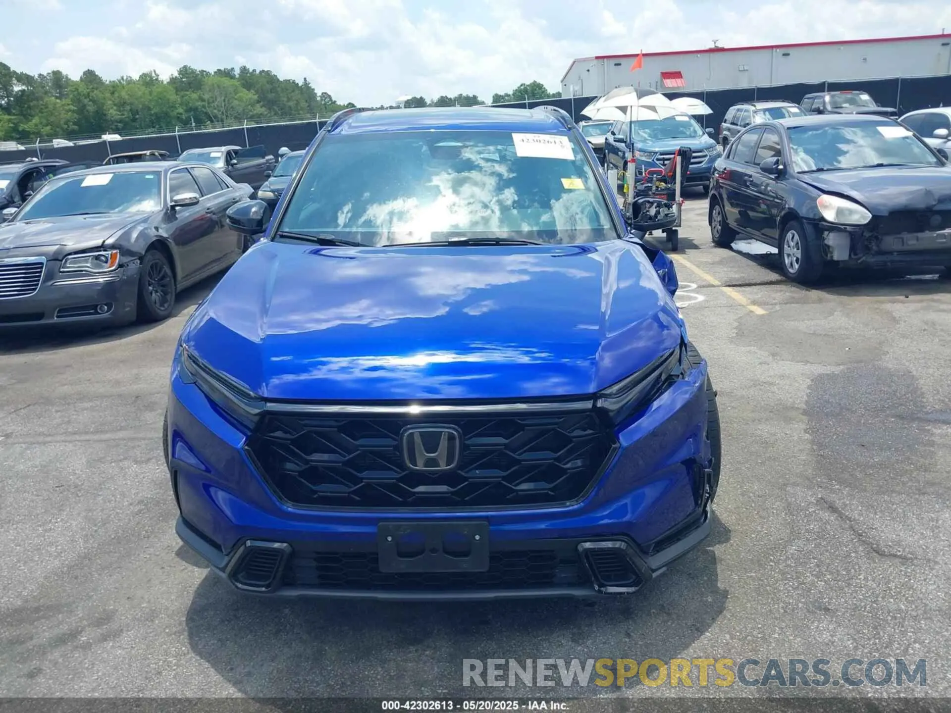 12 fotografías del automóvil dañado 2HKRS5H54PH715214 HONDA CR-V HYBRID 2023