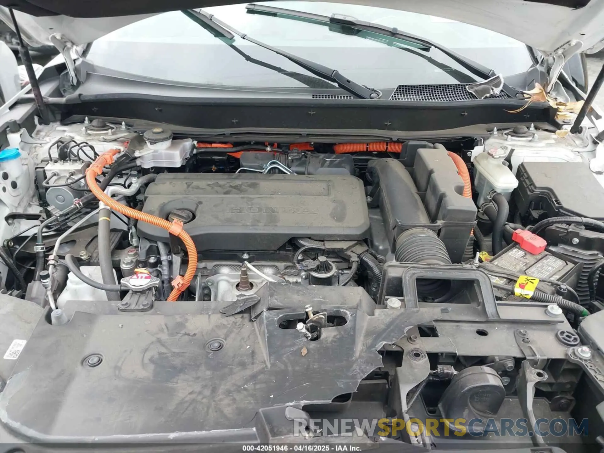 10 fotografías del automóvil dañado 2HKRS5H58PH711229 HONDA CR-V HYBRID 2023