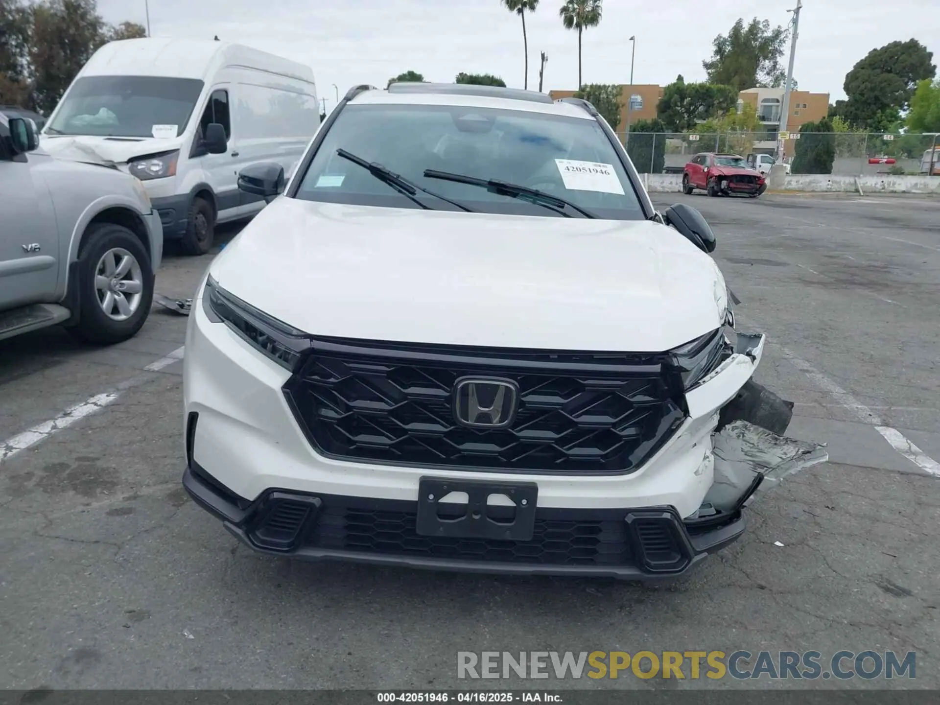11 fotografías del automóvil dañado 2HKRS5H58PH711229 HONDA CR-V HYBRID 2023