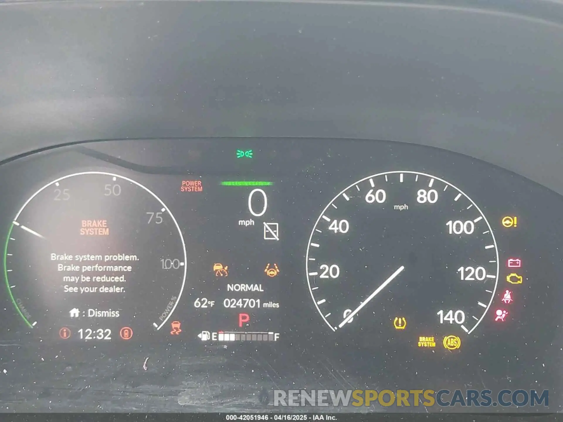 14 fotografías del automóvil dañado 2HKRS5H58PH711229 HONDA CR-V HYBRID 2023