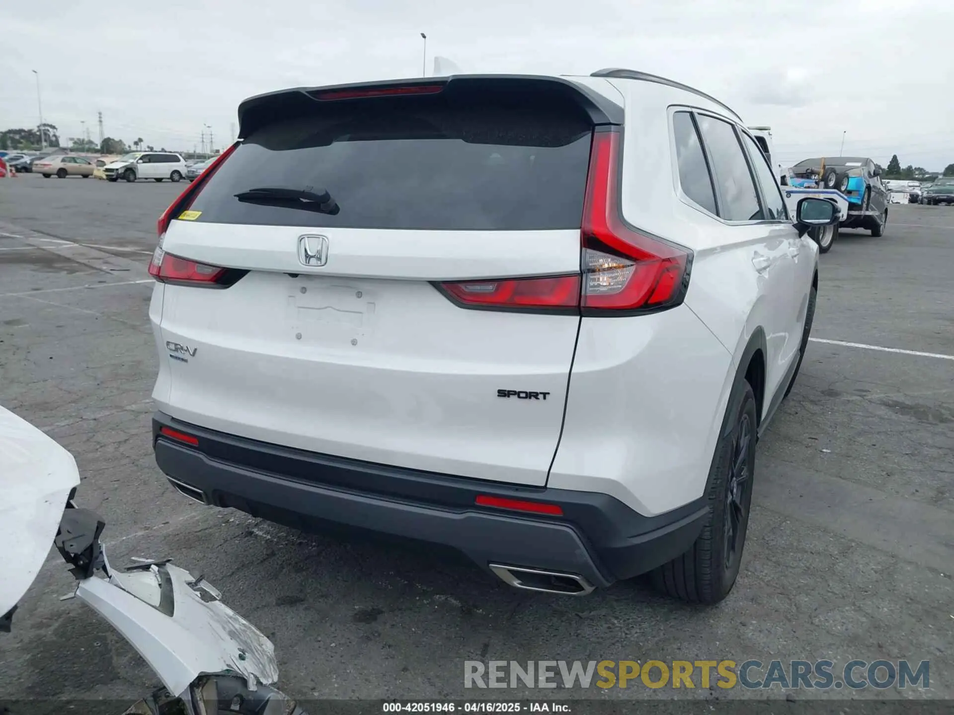 4 fotografías del automóvil dañado 2HKRS5H58PH711229 HONDA CR-V HYBRID 2023