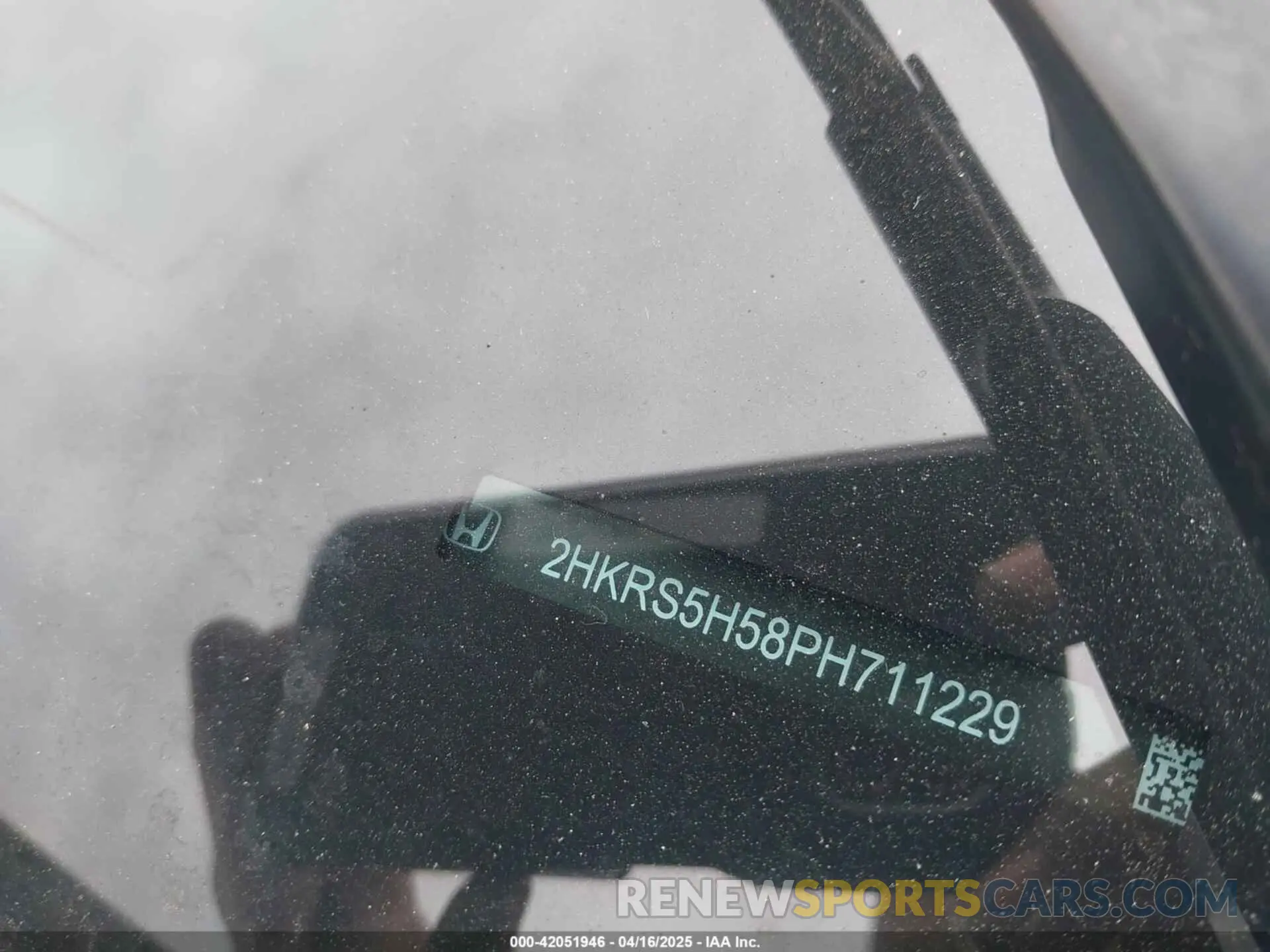 9 fotografías del automóvil dañado 2HKRS5H58PH711229 HONDA CR-V HYBRID 2023