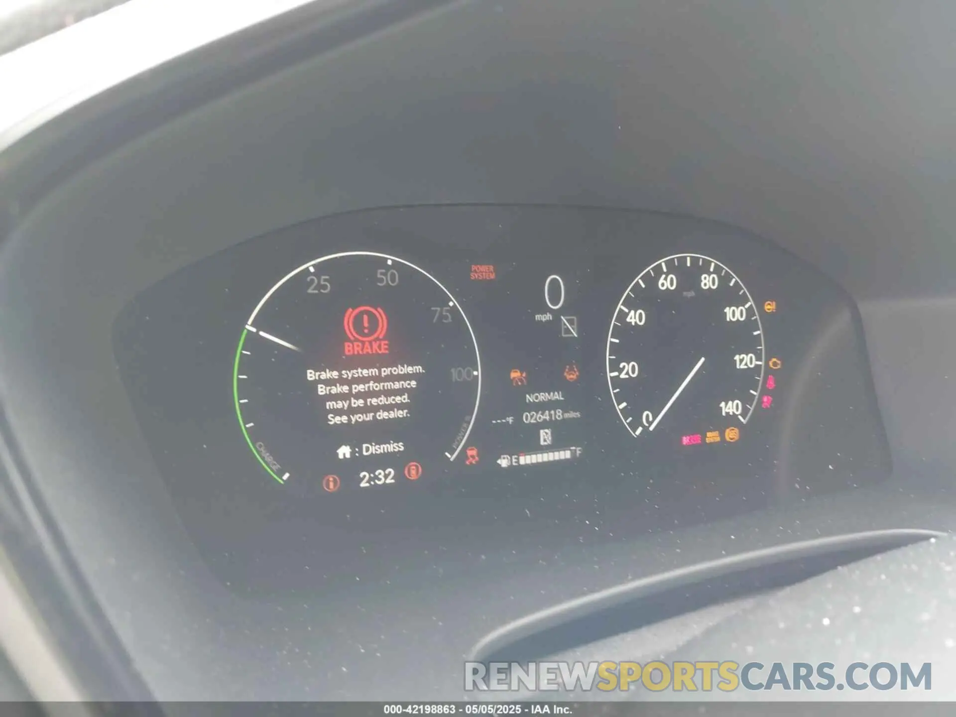 14 fotografías del automóvil dañado 2HKRS6H90PH804285 HONDA CR-V HYBRID 2023