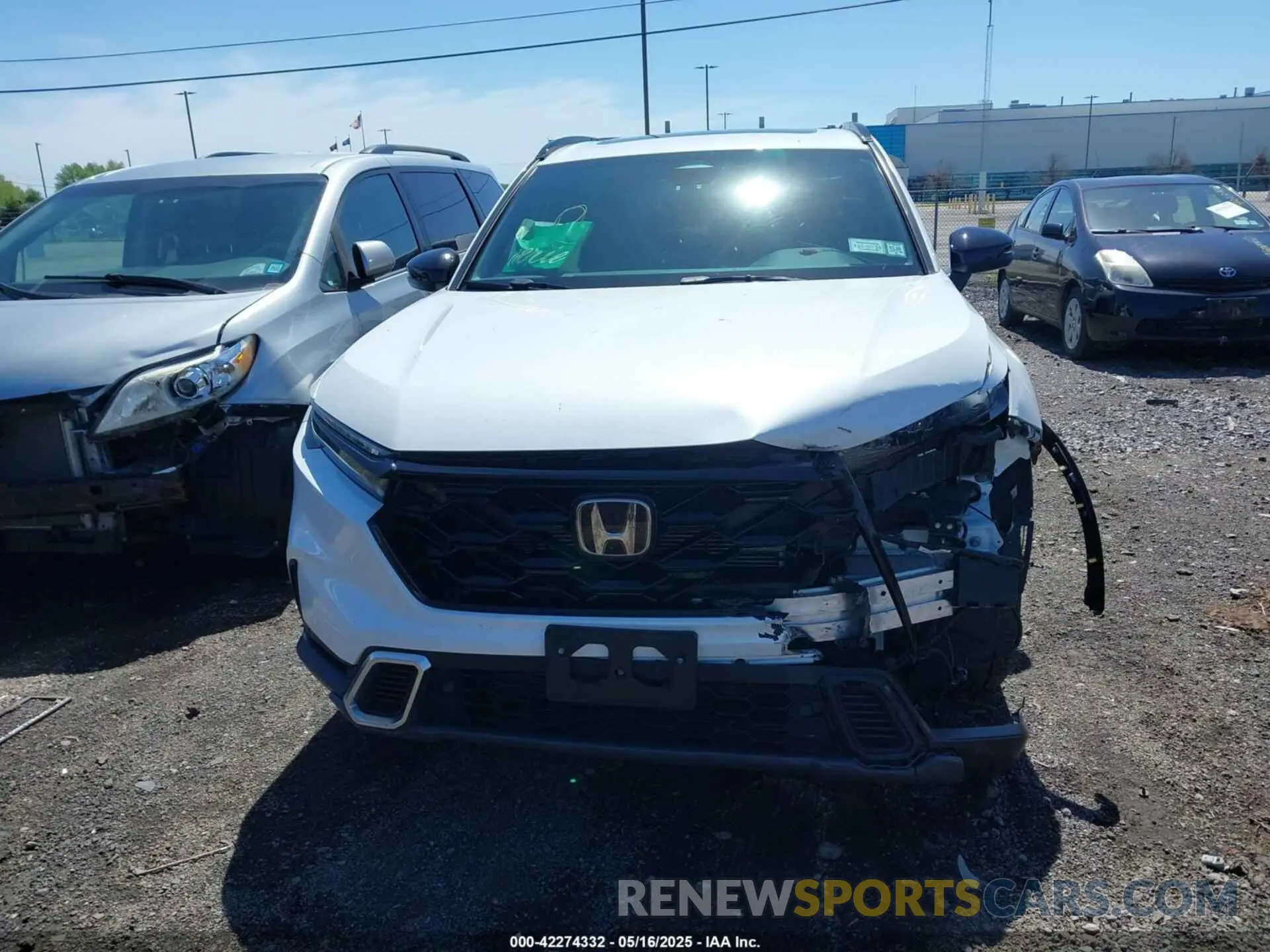 12 fotografías del automóvil dañado 2HKRS6H92PH807396 HONDA CR-V HYBRID 2023