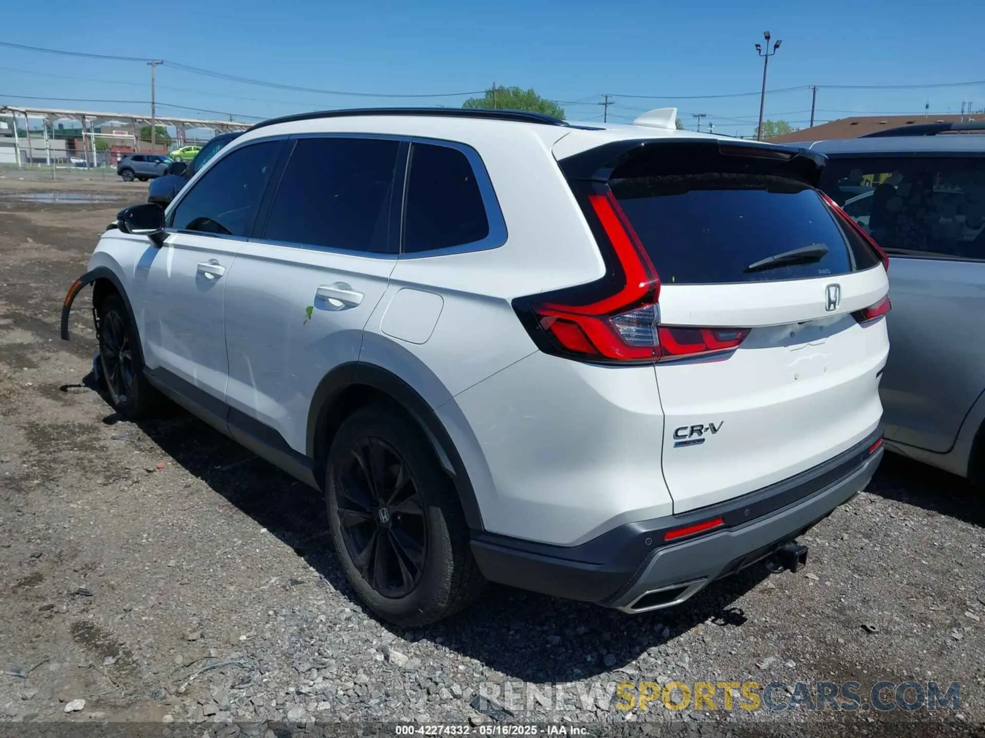 3 fotografías del automóvil dañado 2HKRS6H92PH807396 HONDA CR-V HYBRID 2023