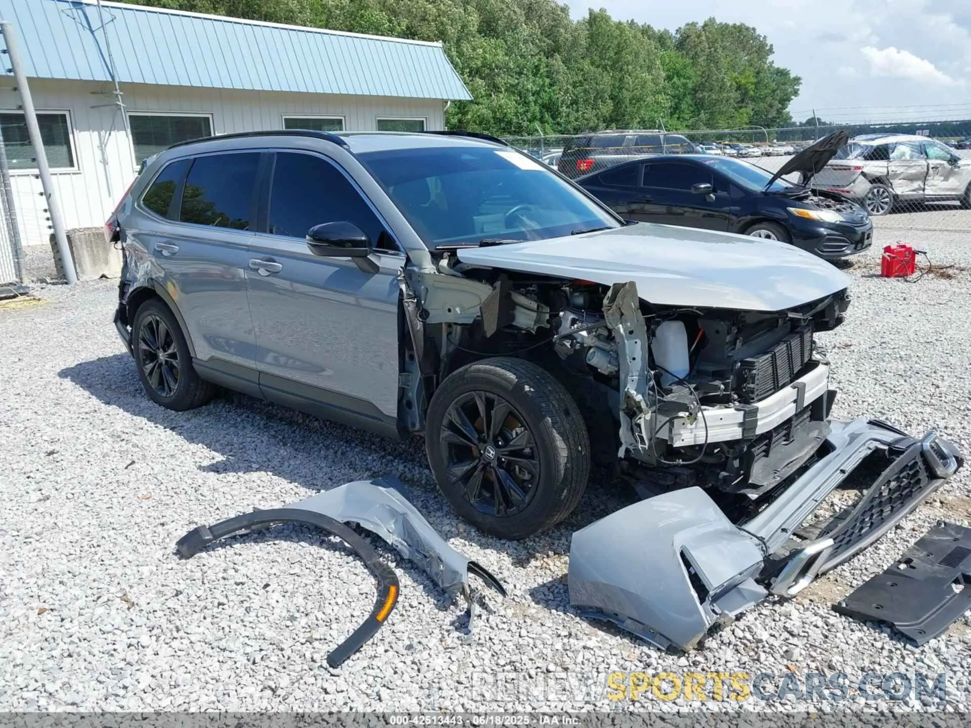 1 fotografías del automóvil dañado 2HKRS6H95PH800362 HONDA CR-V HYBRID 2023