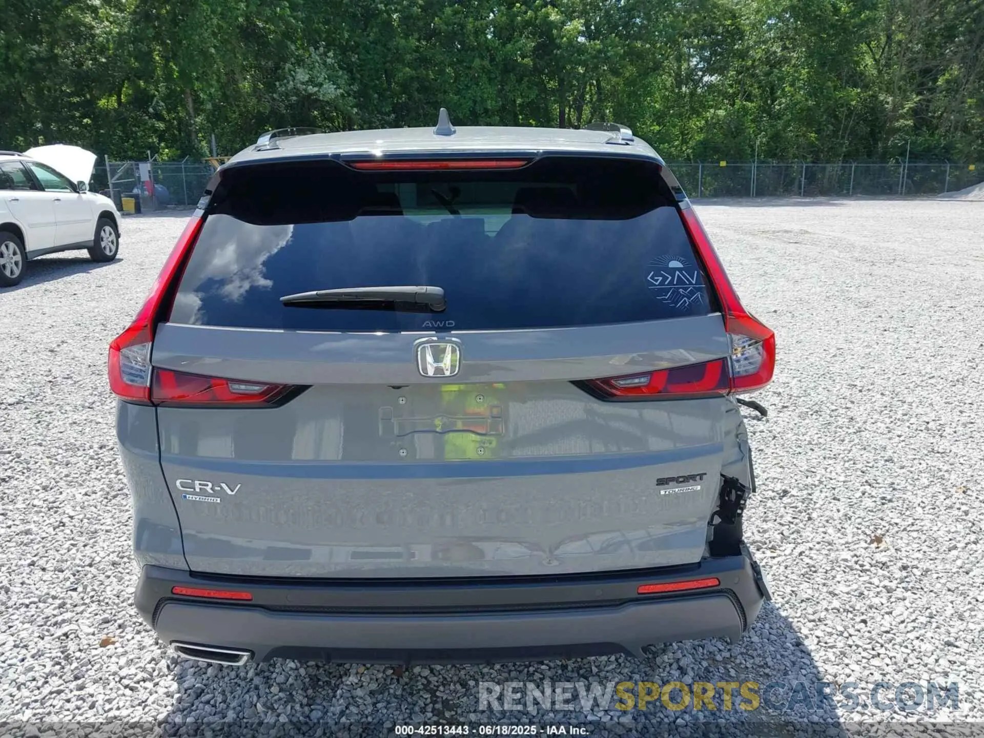 17 fotografías del automóvil dañado 2HKRS6H95PH800362 HONDA CR-V HYBRID 2023