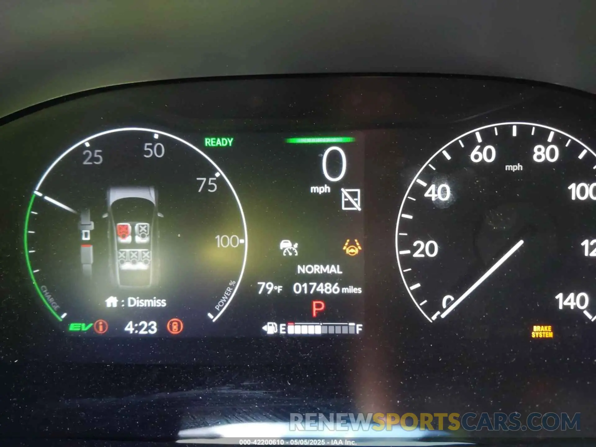 15 fotografías del automóvil dañado 5J6RS5H55PL000013 HONDA CR-V HYBRID 2023