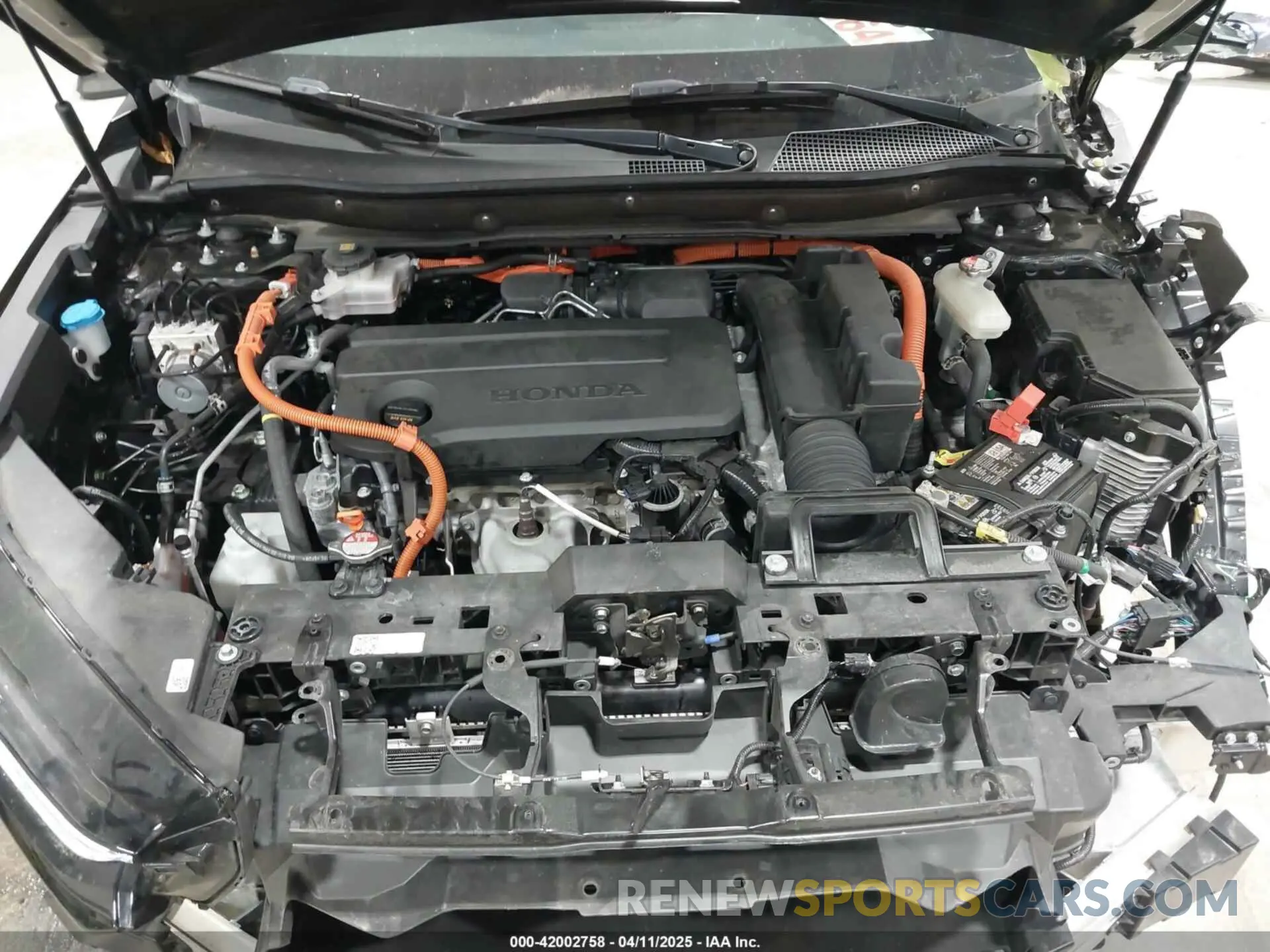 10 fotografías del automóvil dañado 5J6RS6H90PL008352 HONDA CR-V HYBRID 2023