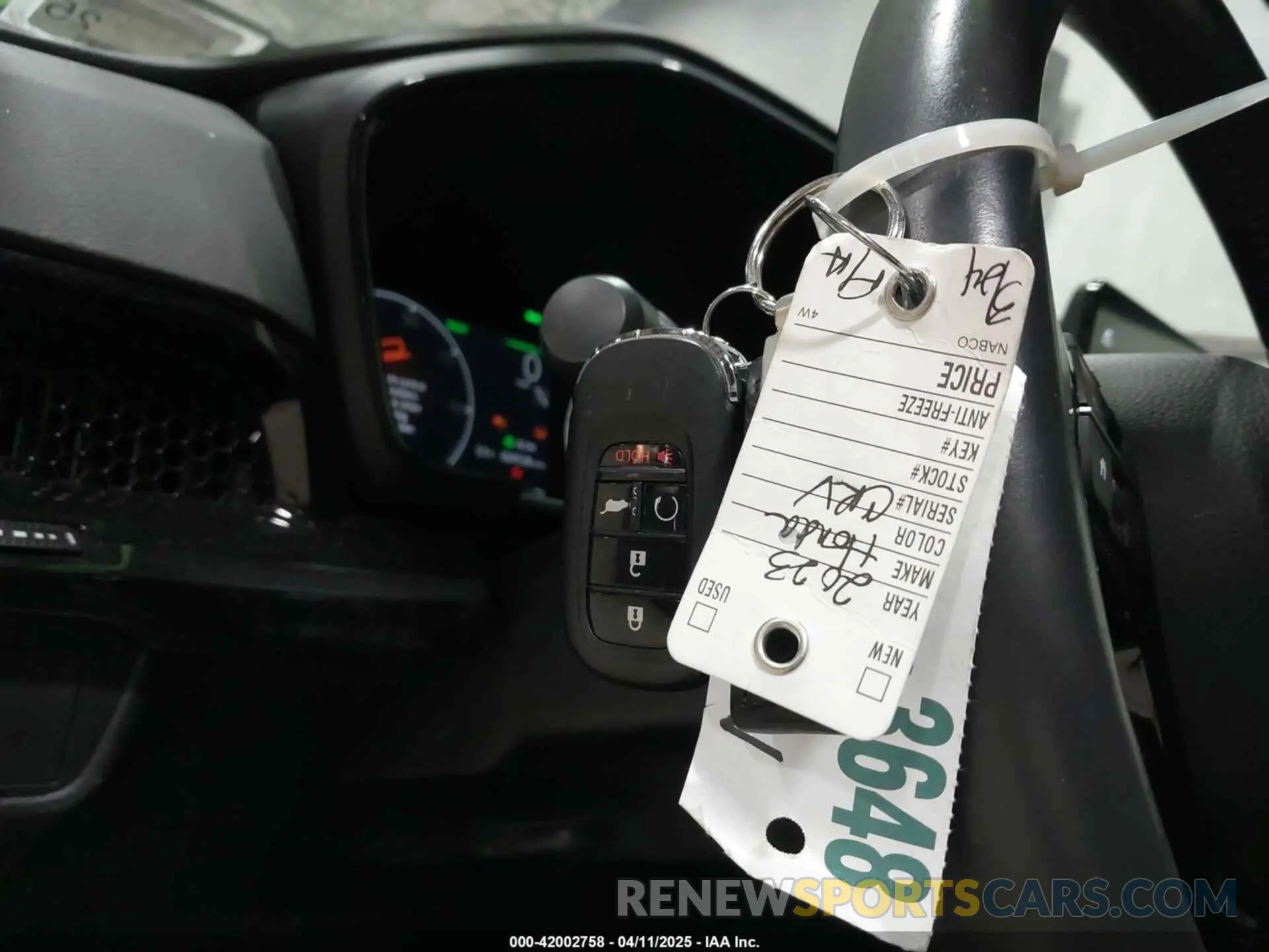 11 fotografías del automóvil dañado 5J6RS6H90PL008352 HONDA CR-V HYBRID 2023