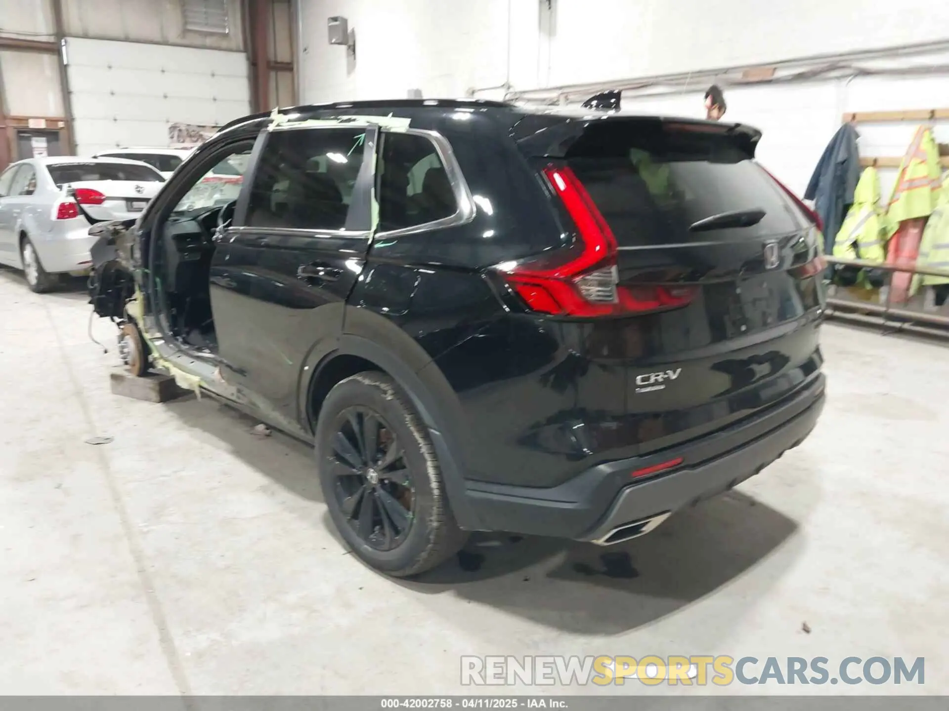 3 fotografías del automóvil dañado 5J6RS6H90PL008352 HONDA CR-V HYBRID 2023