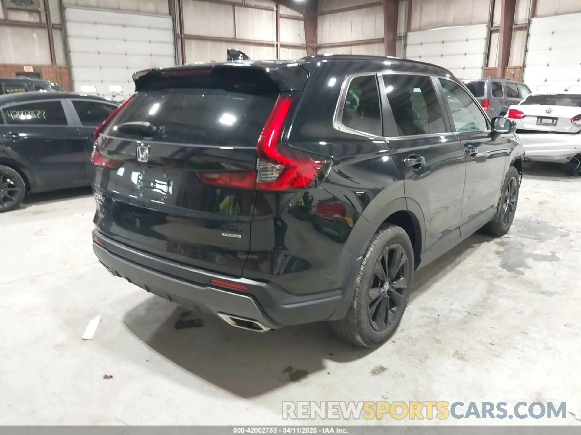 4 fotografías del automóvil dañado 5J6RS6H90PL008352 HONDA CR-V HYBRID 2023