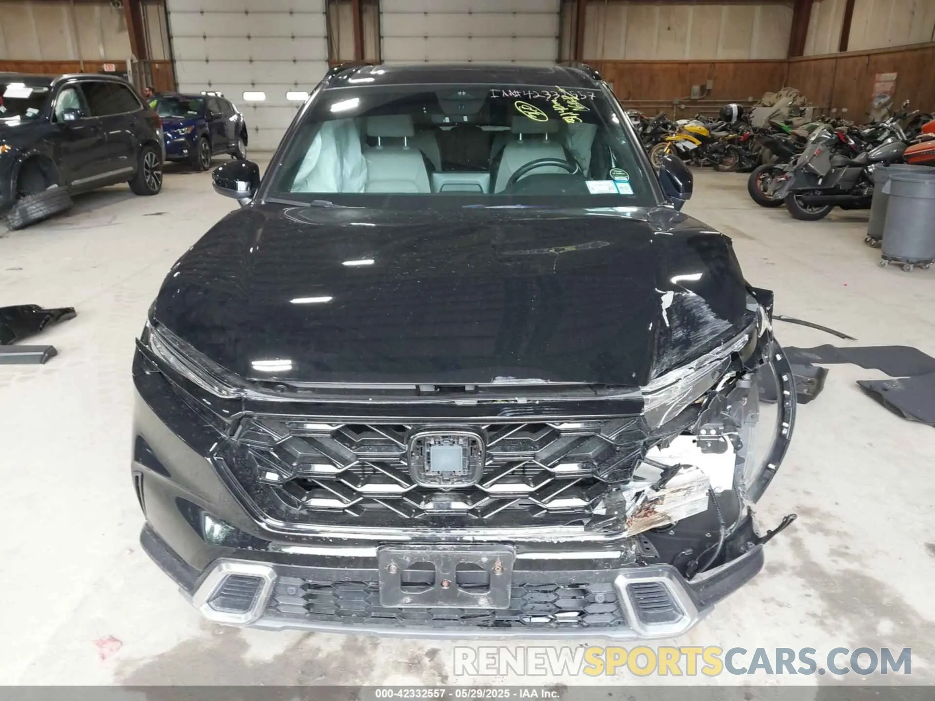 12 fotografías del automóvil dañado 5J6RS6H93PL008314 HONDA CR-V HYBRID 2023