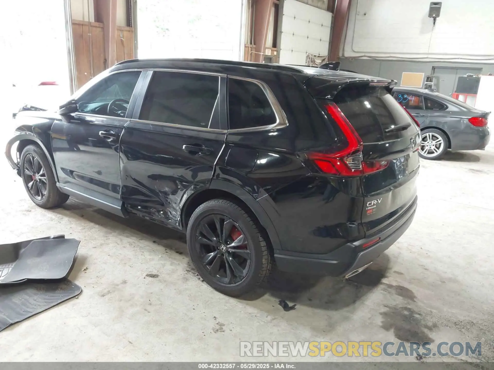 3 fotografías del automóvil dañado 5J6RS6H93PL008314 HONDA CR-V HYBRID 2023