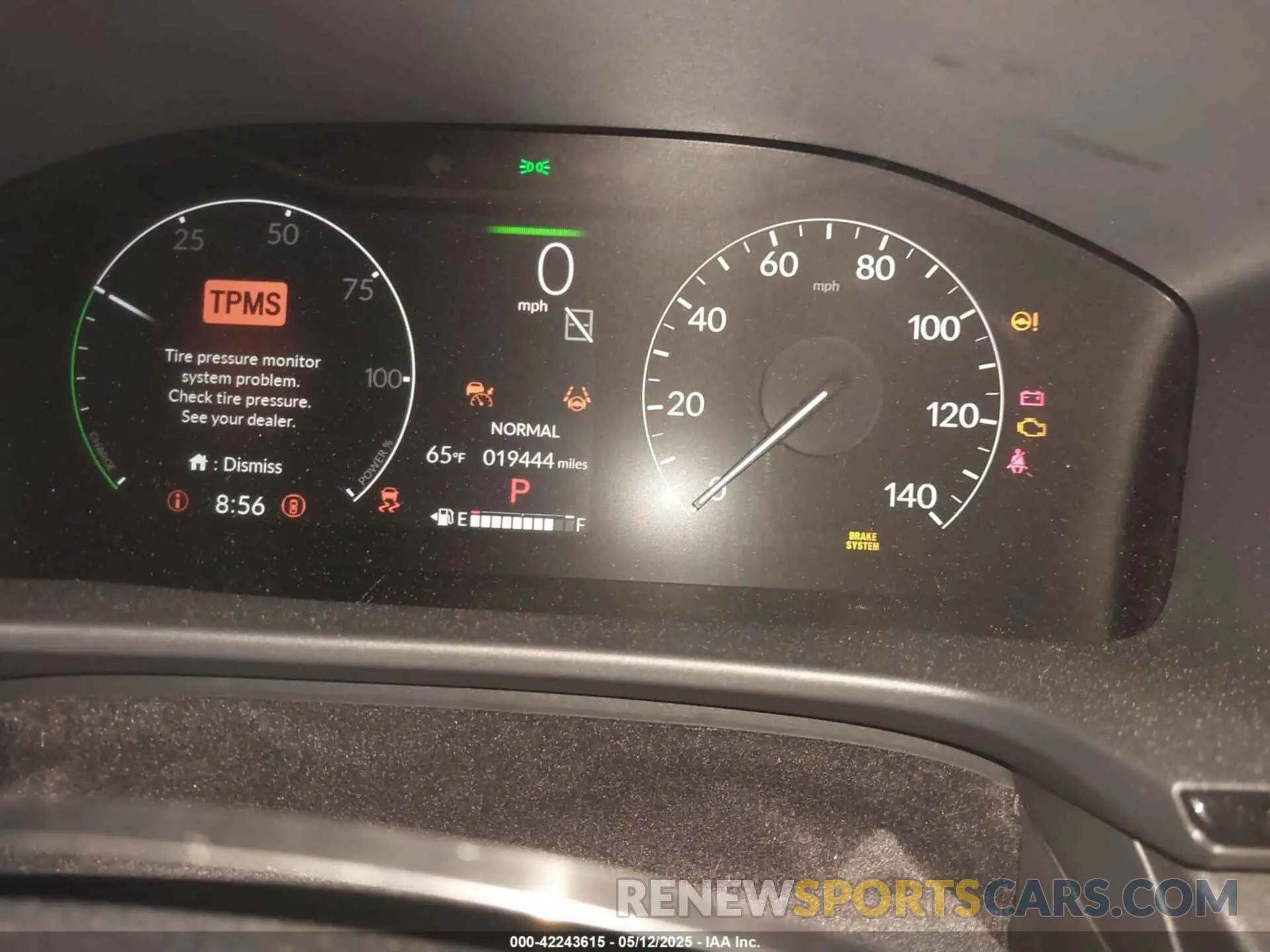 7 fotografías del automóvil dañado 7FARS6H50PE040941 HONDA CR-V HYBRID 2023