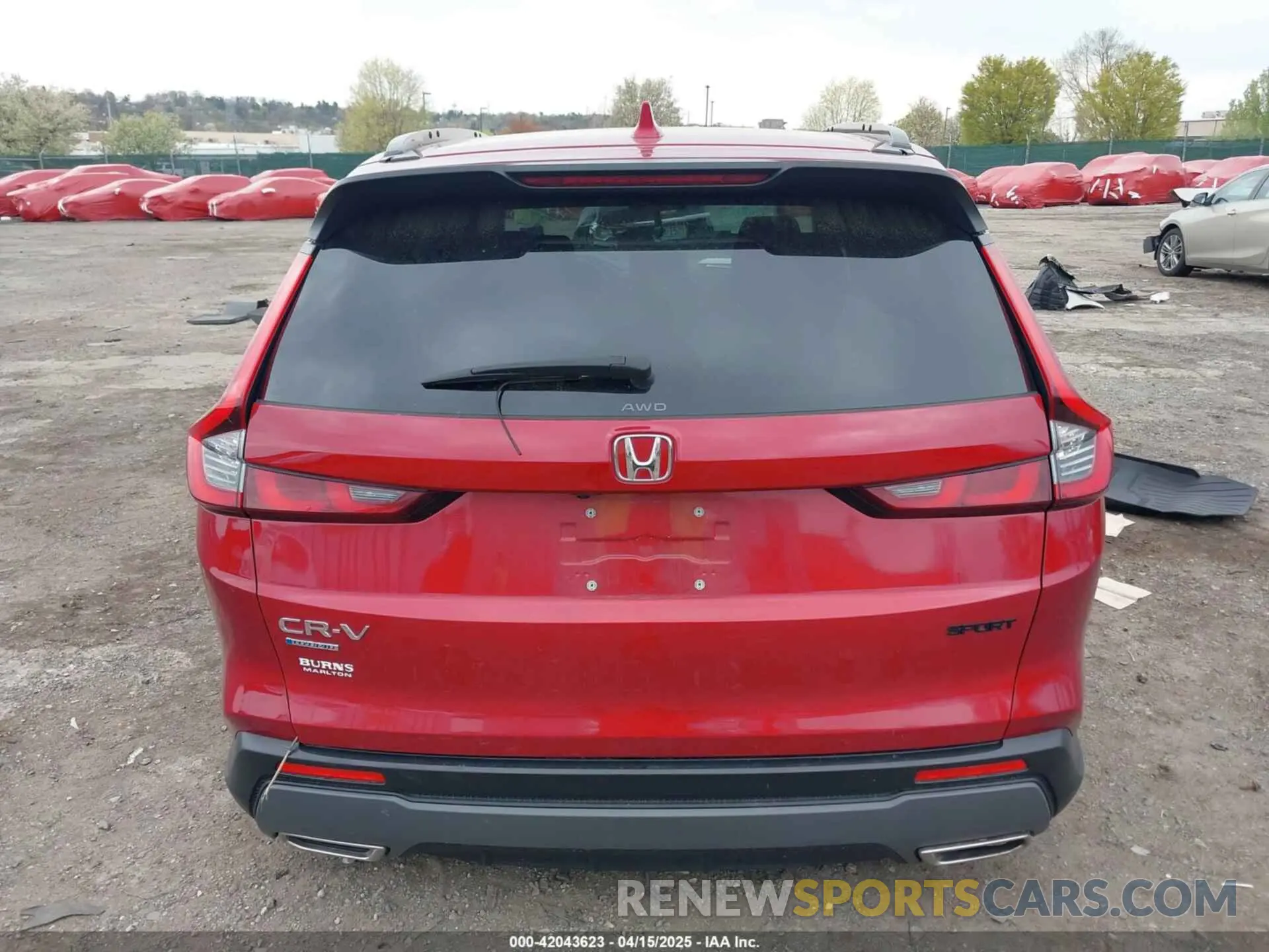 15 fotografías del automóvil dañado 7FARS6H50PE041880 HONDA CR-V HYBRID 2023