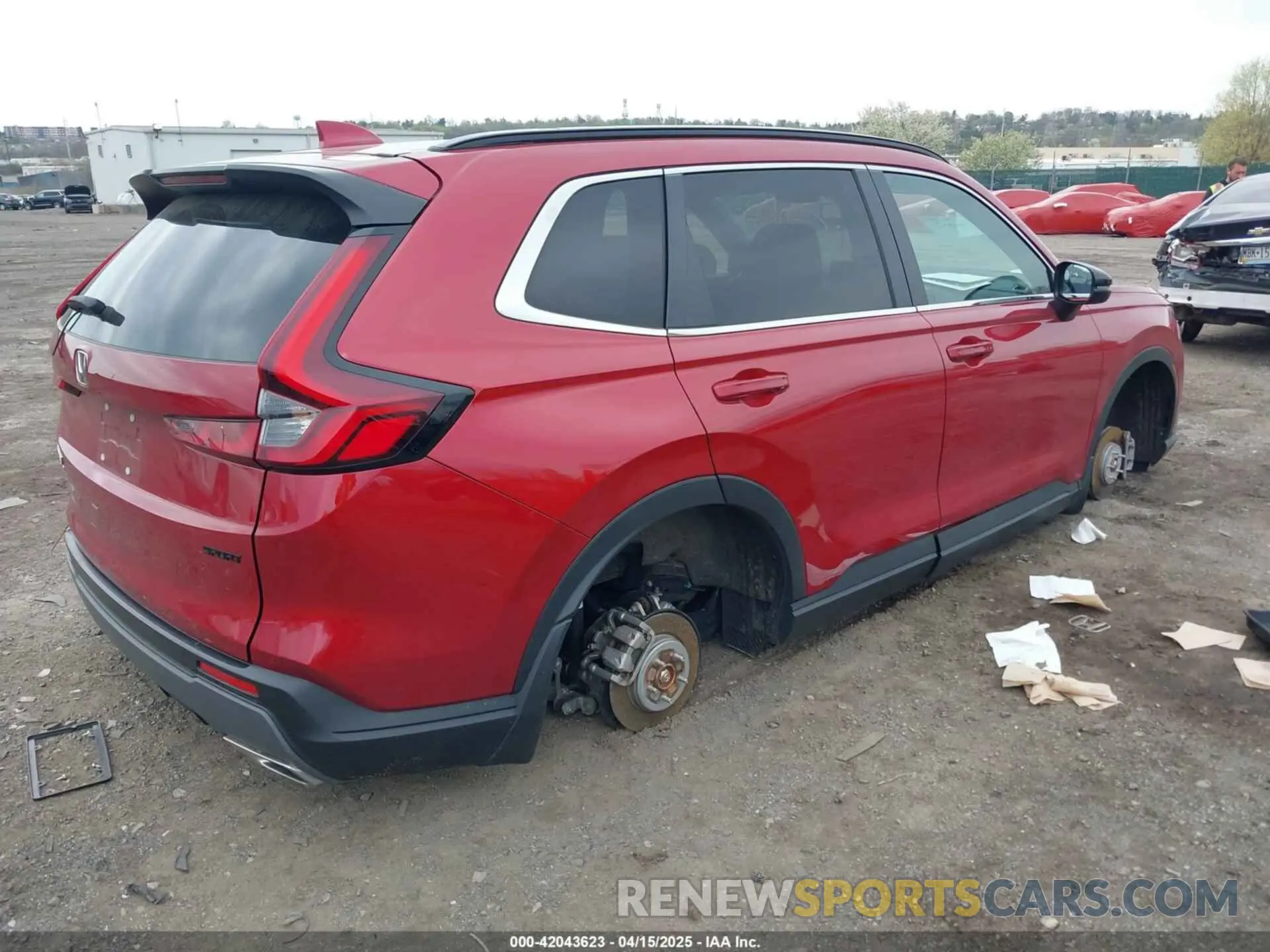 4 fotografías del automóvil dañado 7FARS6H50PE041880 HONDA CR-V HYBRID 2023