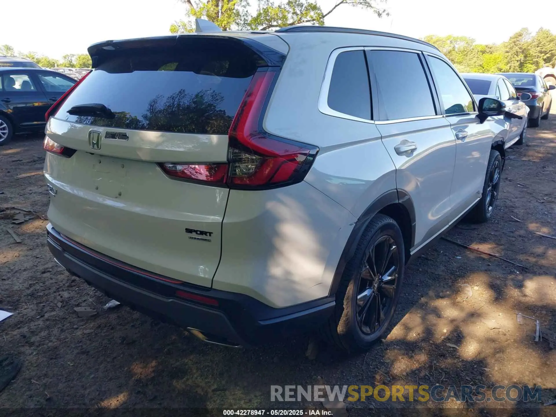 4 fotografías del automóvil dañado 7FARS6H94PE036023 HONDA CR-V HYBRID 2023