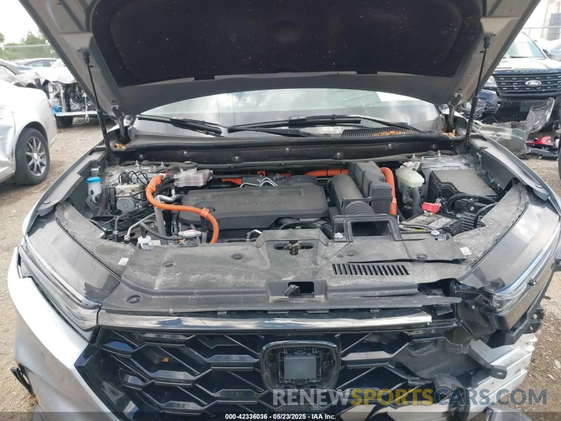 10 fotografías del automóvil dañado 7FARS6H96PE000222 HONDA CR-V HYBRID 2023