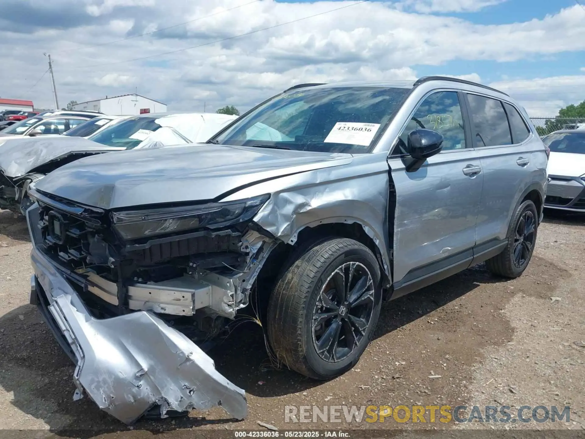 6 fotografías del automóvil dañado 7FARS6H96PE000222 HONDA CR-V HYBRID 2023
