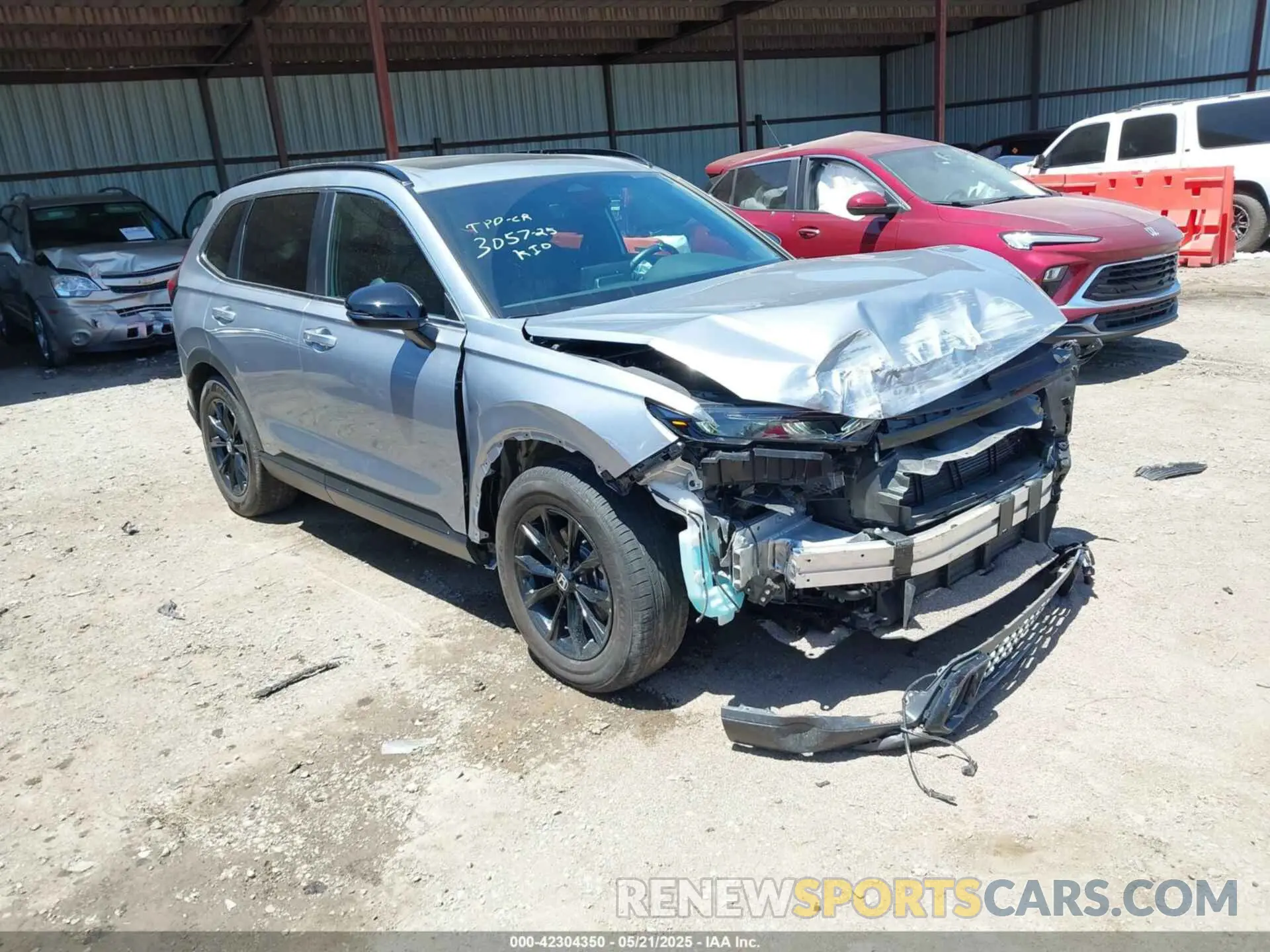 1 fotografías del automóvil dañado 5J6RS5H8XRL005849 HONDA CR-V HYBRID 2024