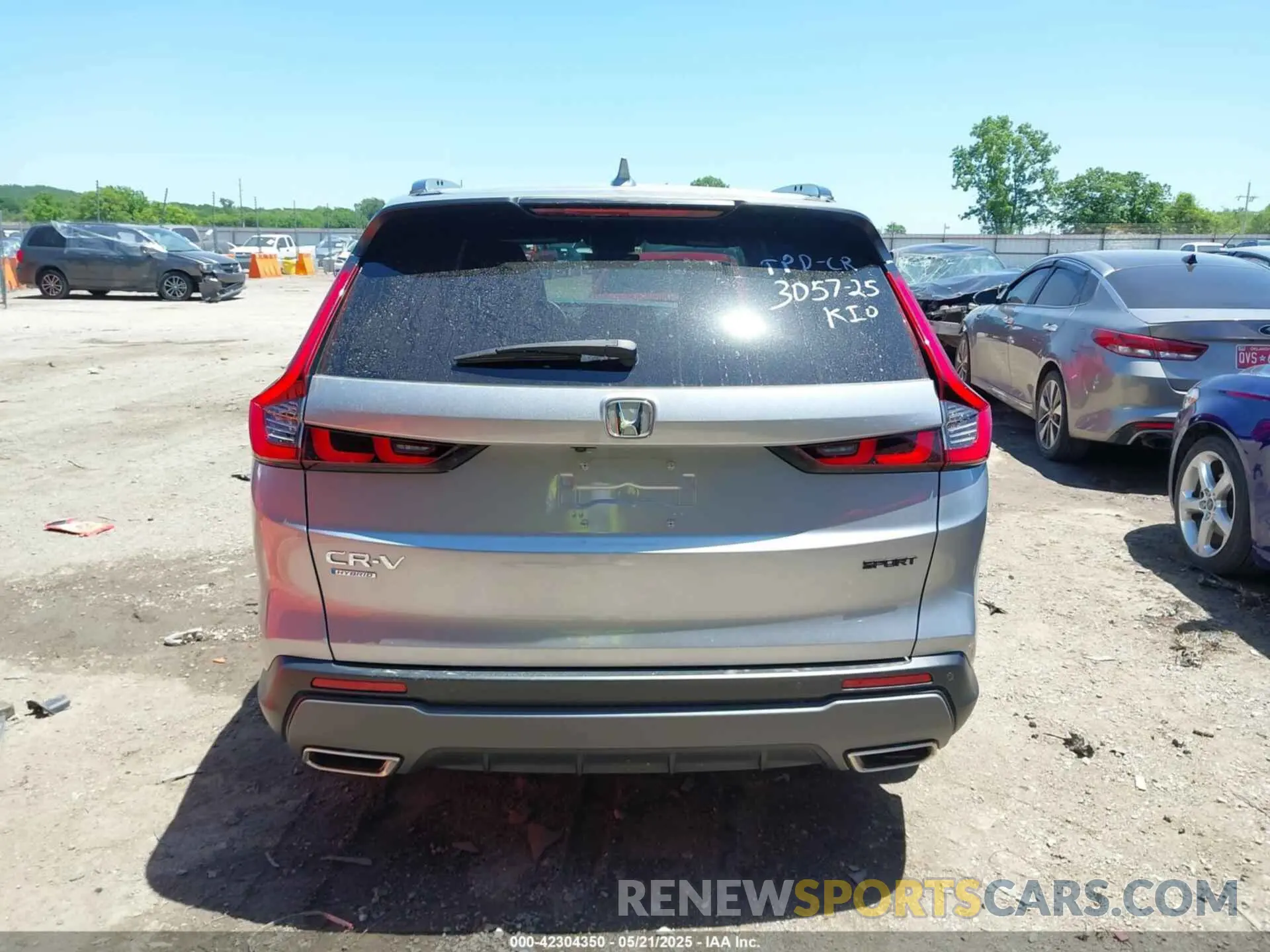 17 fotografías del automóvil dañado 5J6RS5H8XRL005849 HONDA CR-V HYBRID 2024
