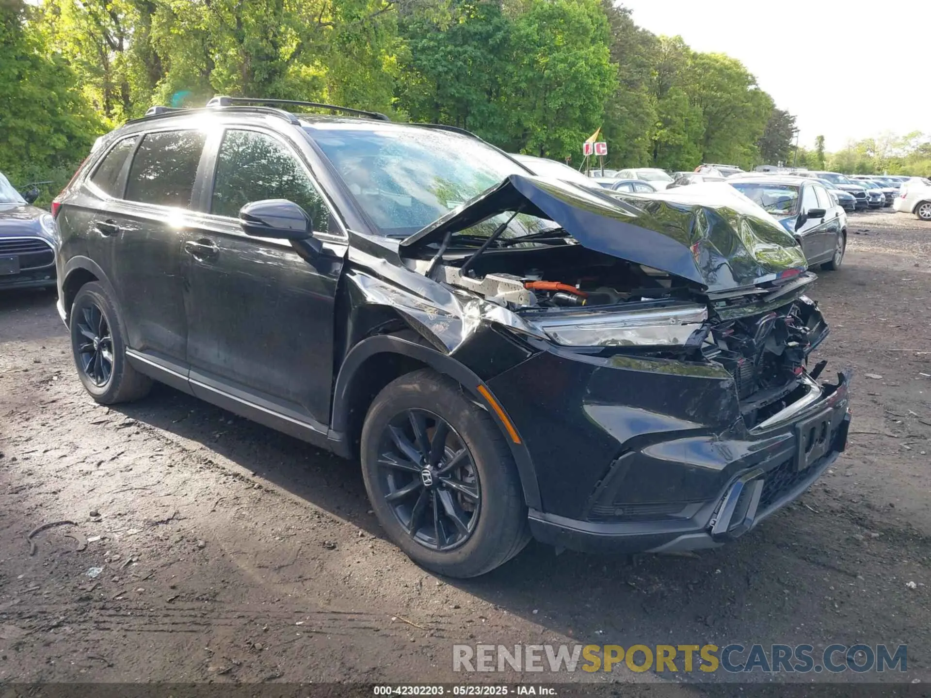 1 fotografías del automóvil dañado 5J6RS6H88RL013129 HONDA CR-V HYBRID 2024