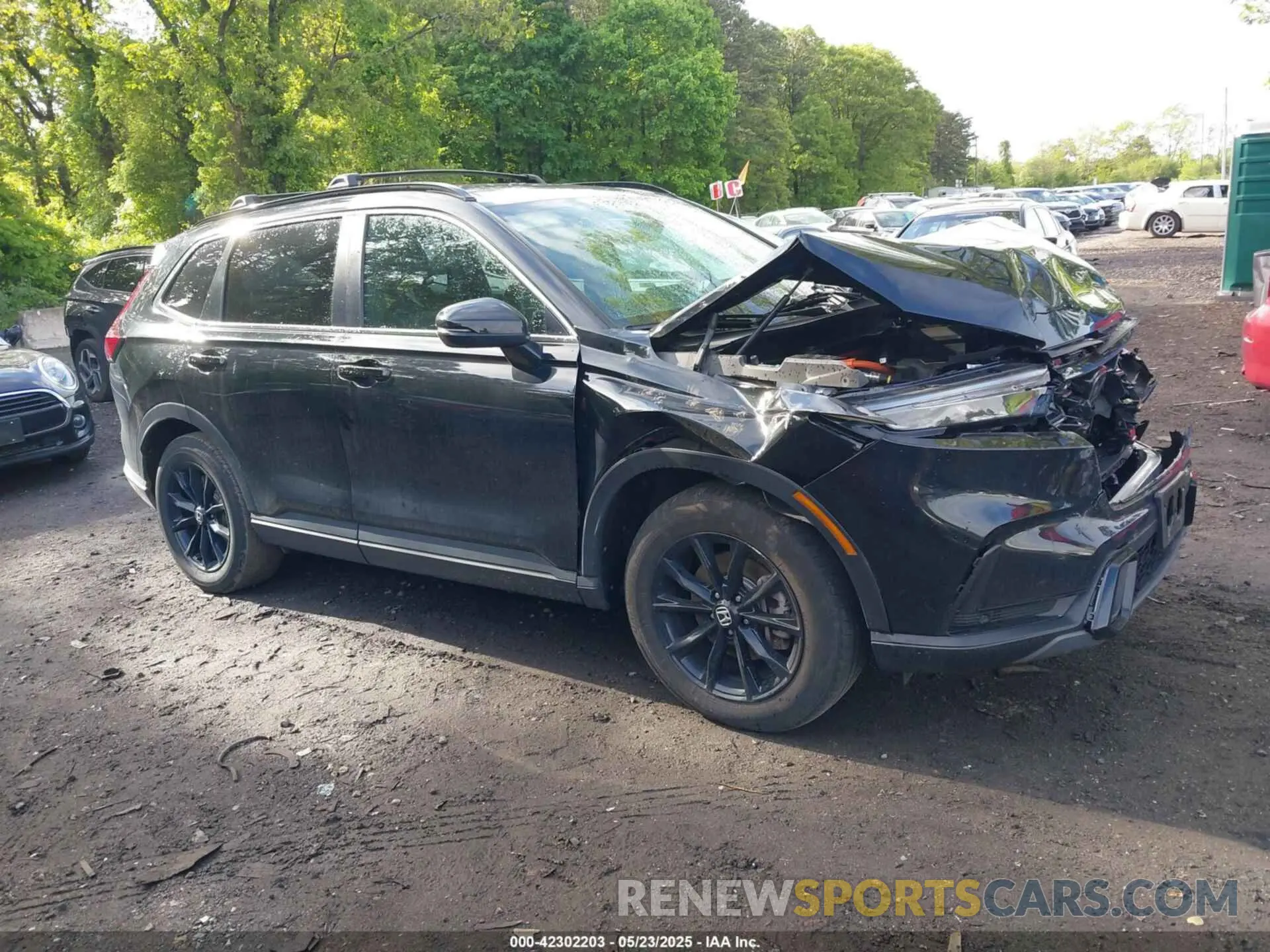 13 fotografías del automóvil dañado 5J6RS6H88RL013129 HONDA CR-V HYBRID 2024