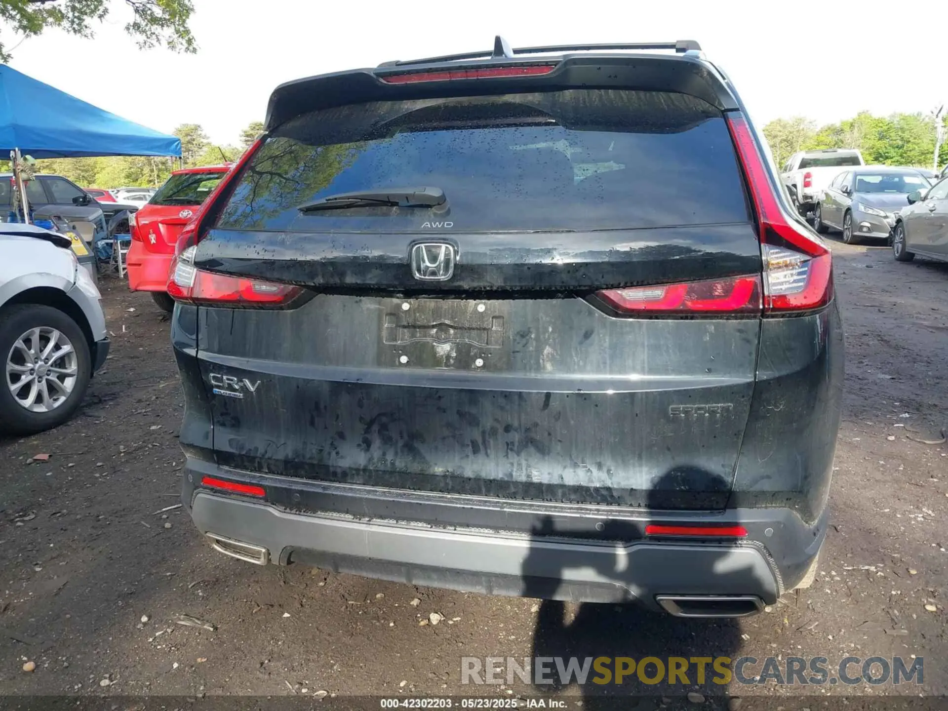 16 fotografías del automóvil dañado 5J6RS6H88RL013129 HONDA CR-V HYBRID 2024