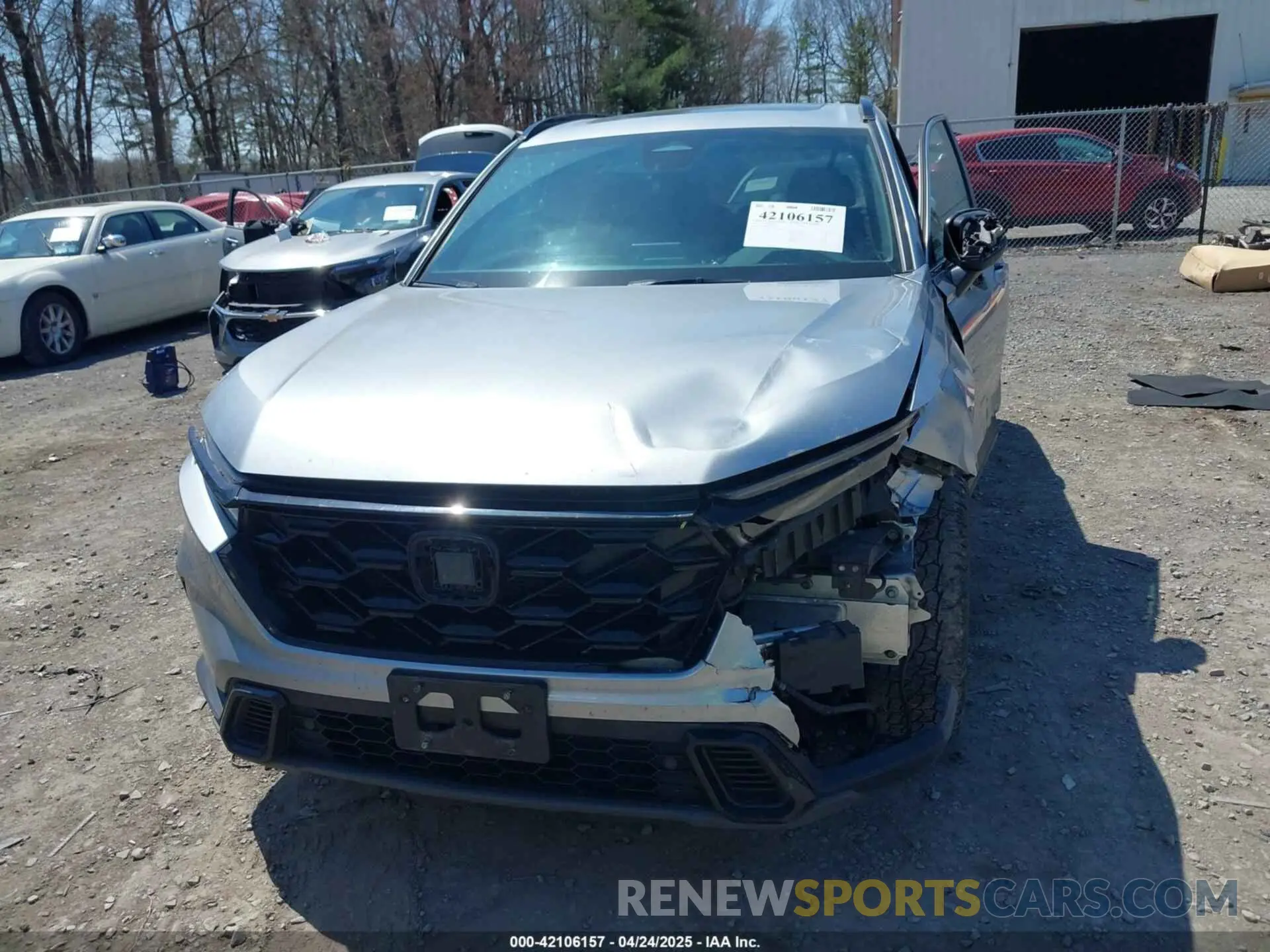 12 fotografías del automóvil dañado 5J6RS6H8XRL010278 HONDA CR-V HYBRID 2024