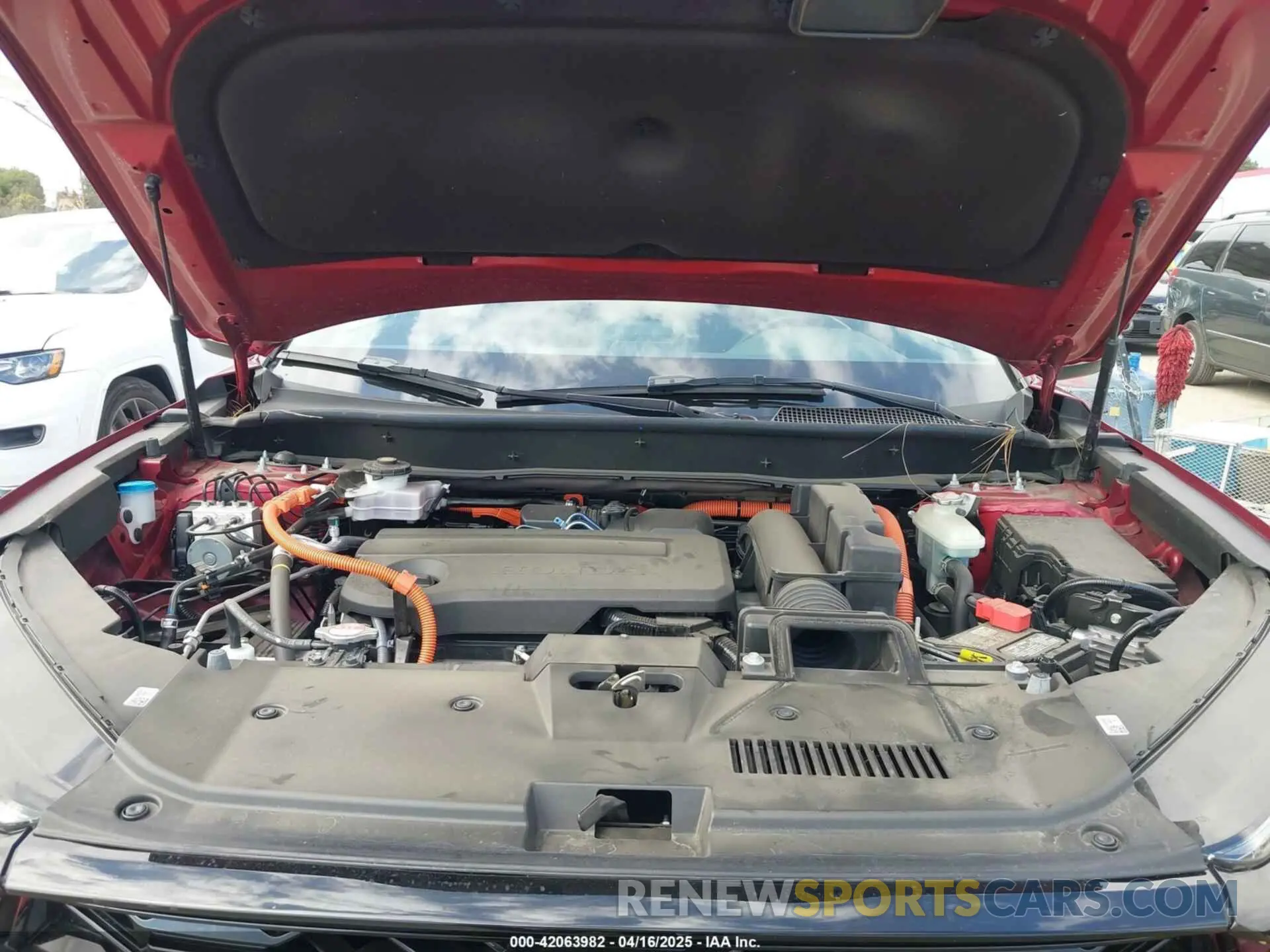 10 fotografías del automóvil dañado 7FARS5H50RE035932 HONDA CR-V HYBRID 2024