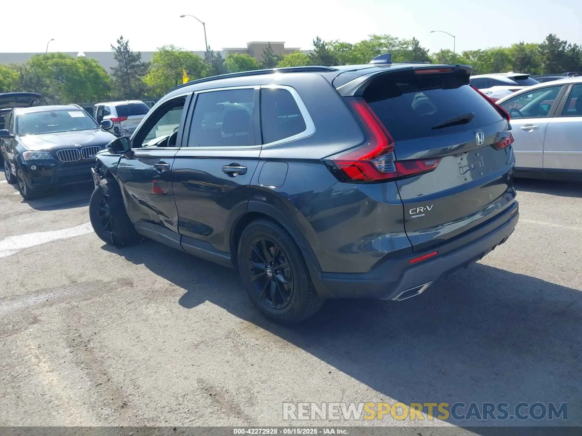 3 fotografías del automóvil dañado 7FARS5H51RE000395 HONDA CR-V HYBRID 2024