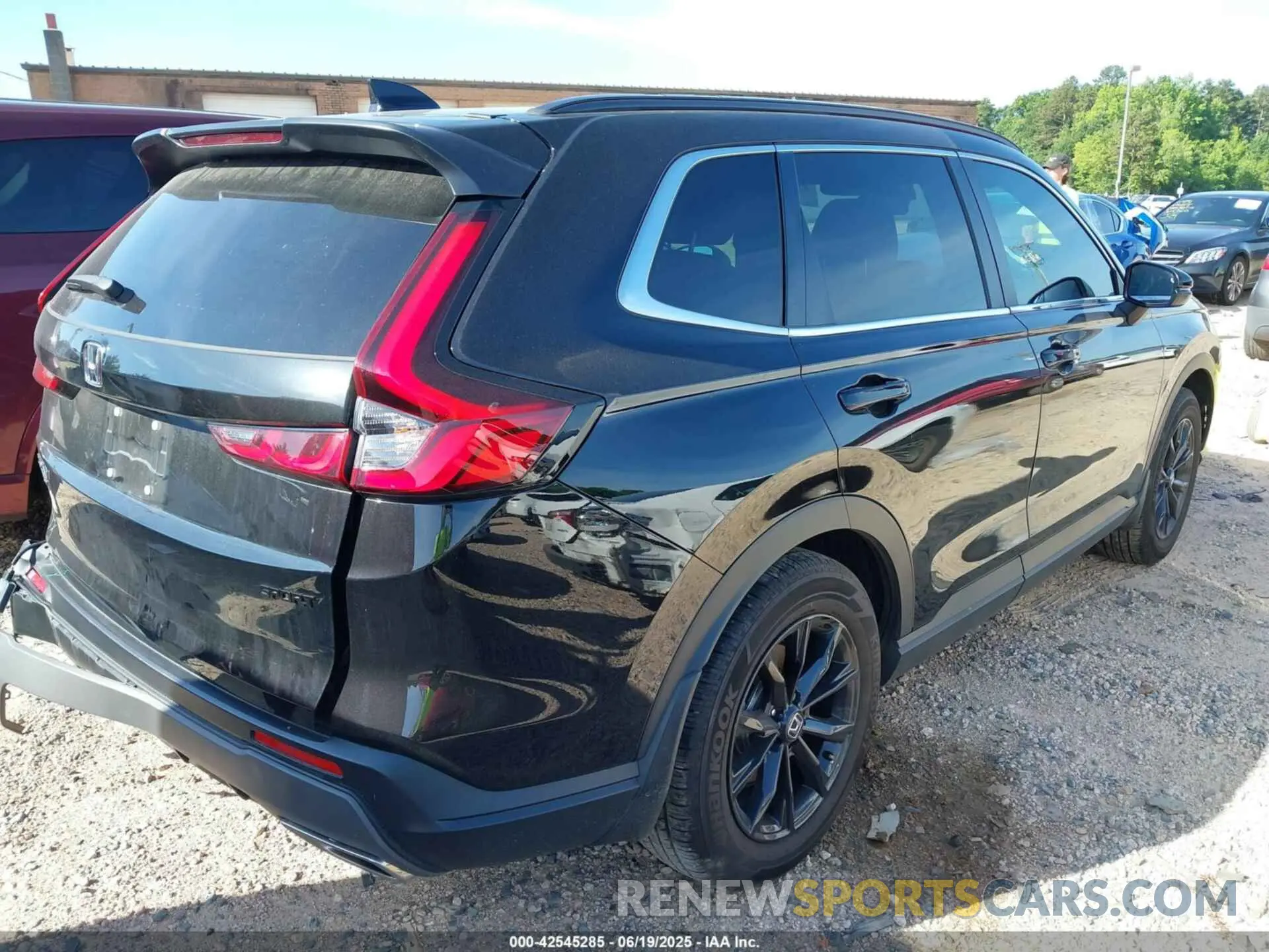 4 fotografías del automóvil dañado 7FARS5H51RE037401 HONDA CR-V HYBRID 2024