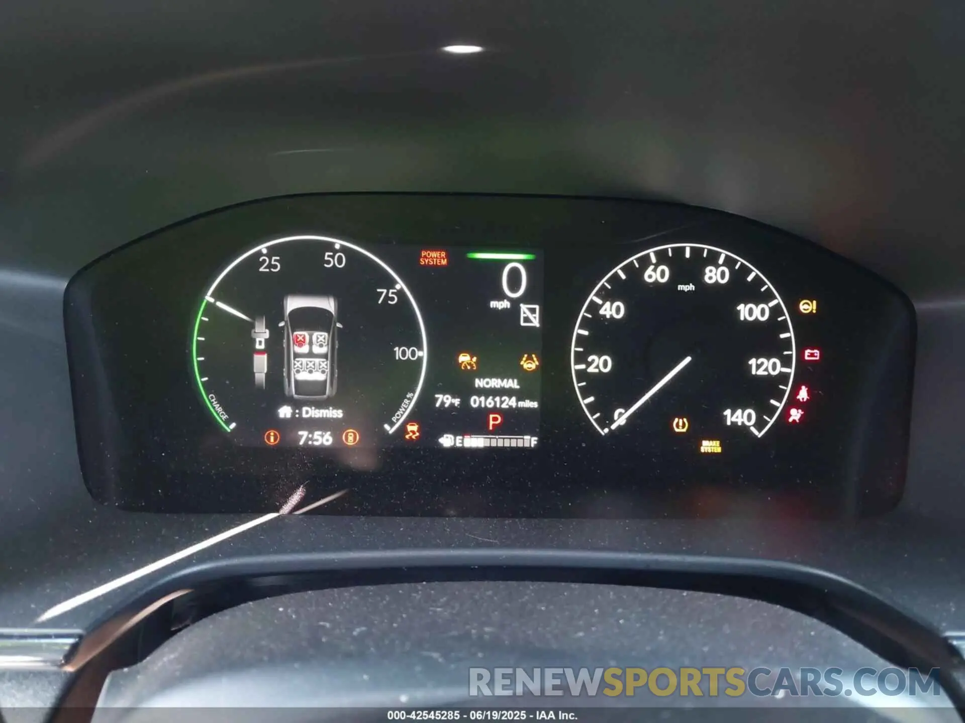 7 fotografías del automóvil dañado 7FARS5H51RE037401 HONDA CR-V HYBRID 2024