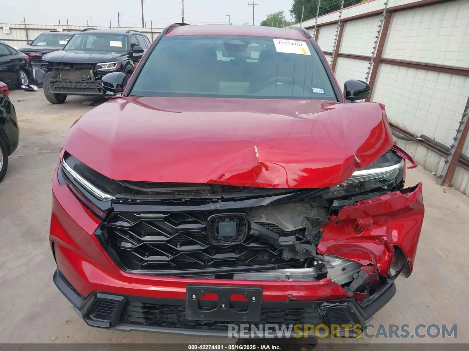 12 fotografías del automóvil dañado 7FARS5H53RE024293 HONDA CR-V HYBRID 2024
