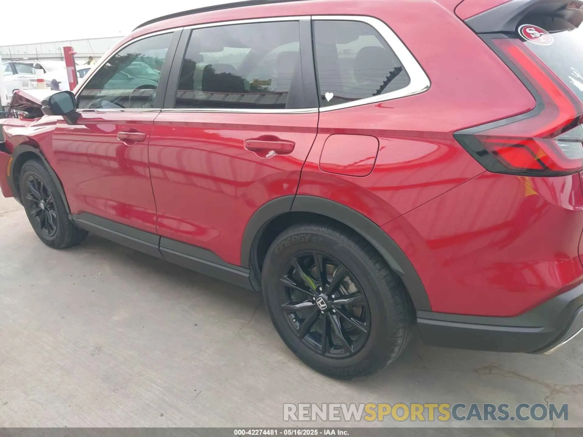 14 fotografías del automóvil dañado 7FARS5H53RE024293 HONDA CR-V HYBRID 2024