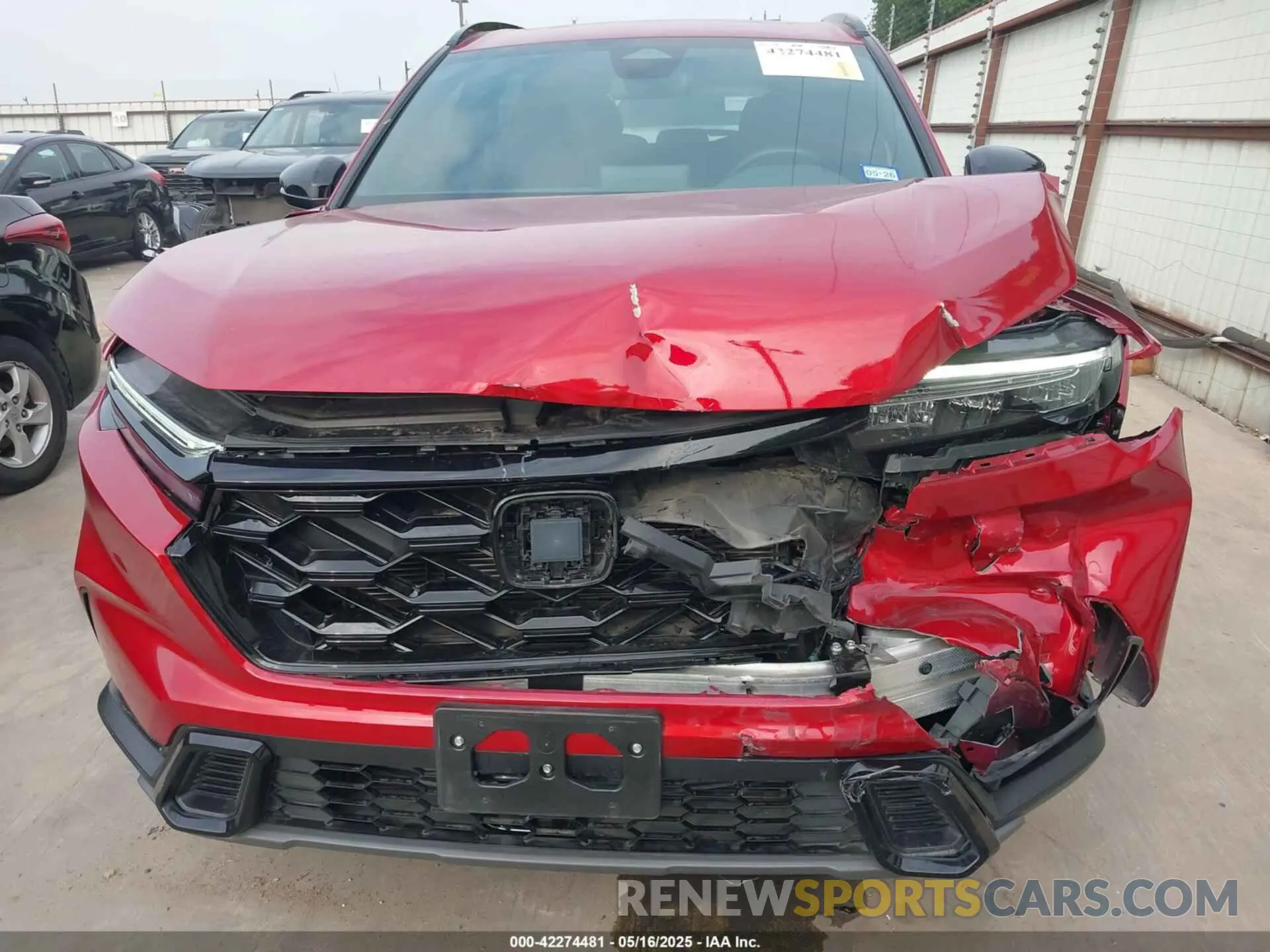 6 fotografías del automóvil dañado 7FARS5H53RE024293 HONDA CR-V HYBRID 2024