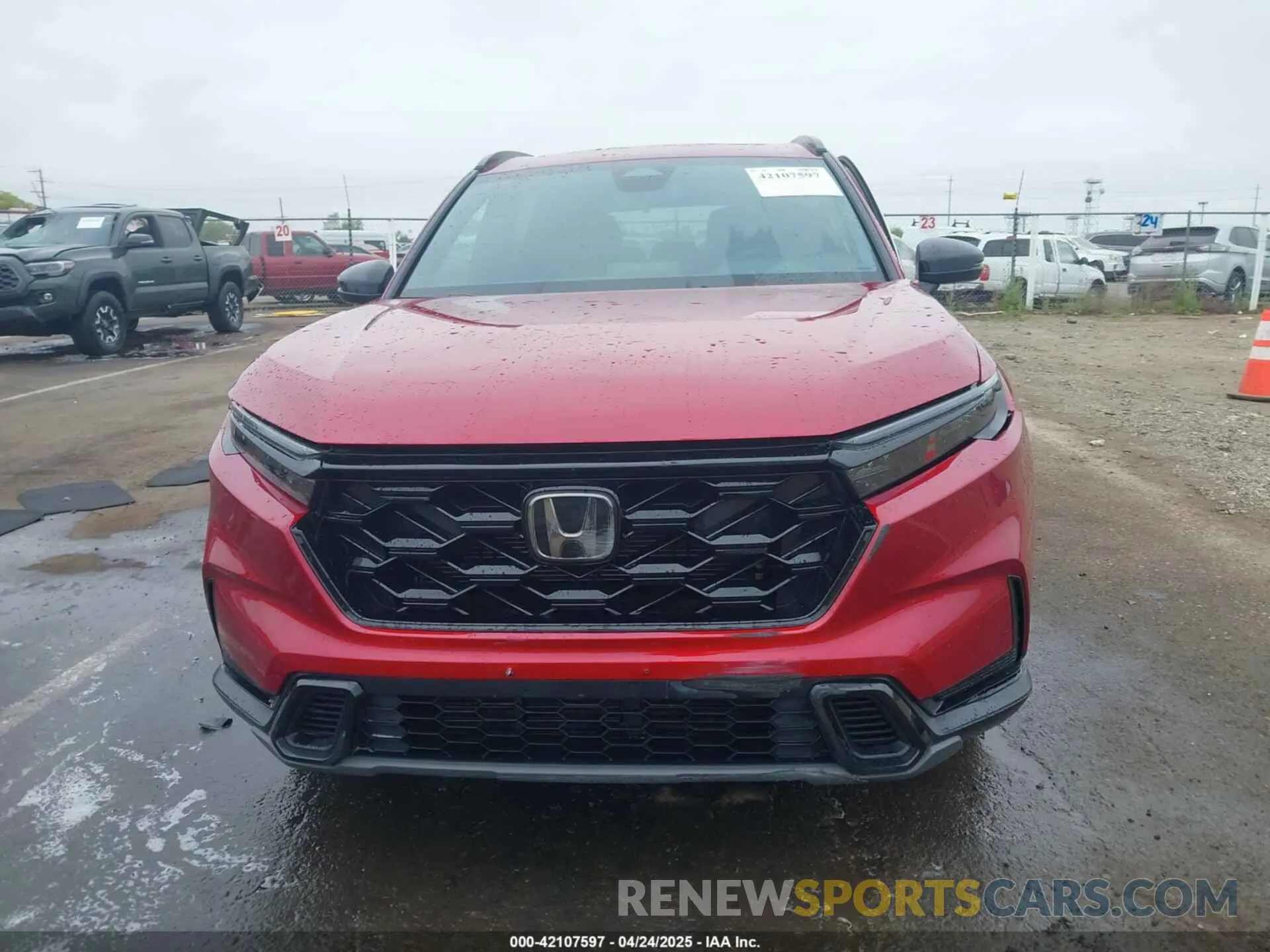 13 fotografías del automóvil dañado 7FARS5H58RE026119 HONDA CR-V HYBRID 2024
