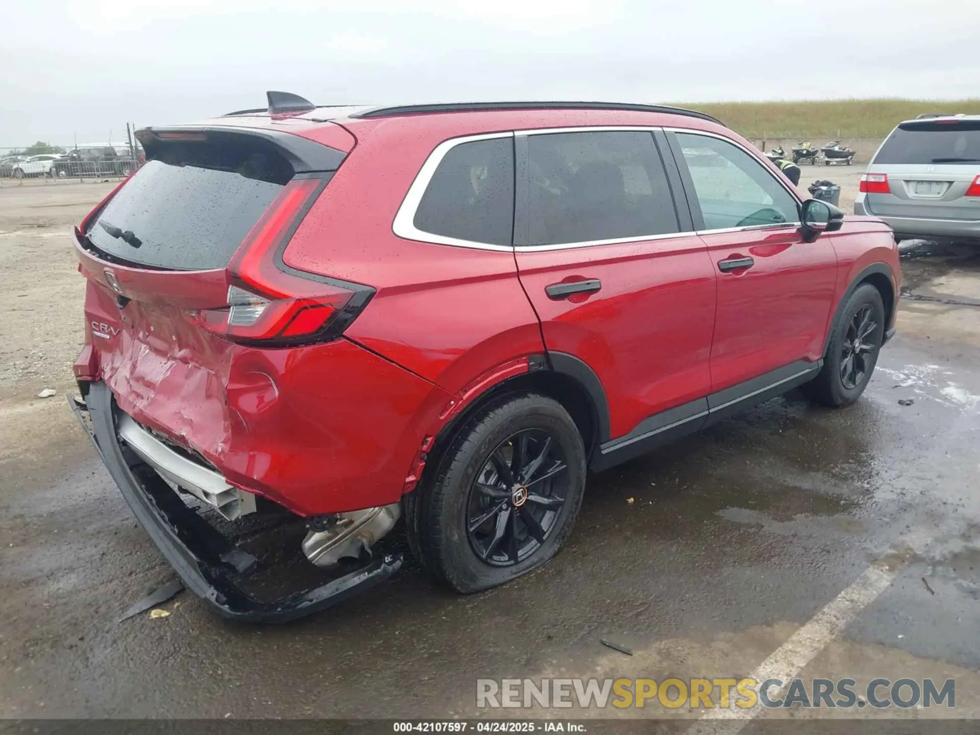 4 fotografías del automóvil dañado 7FARS5H58RE026119 HONDA CR-V HYBRID 2024