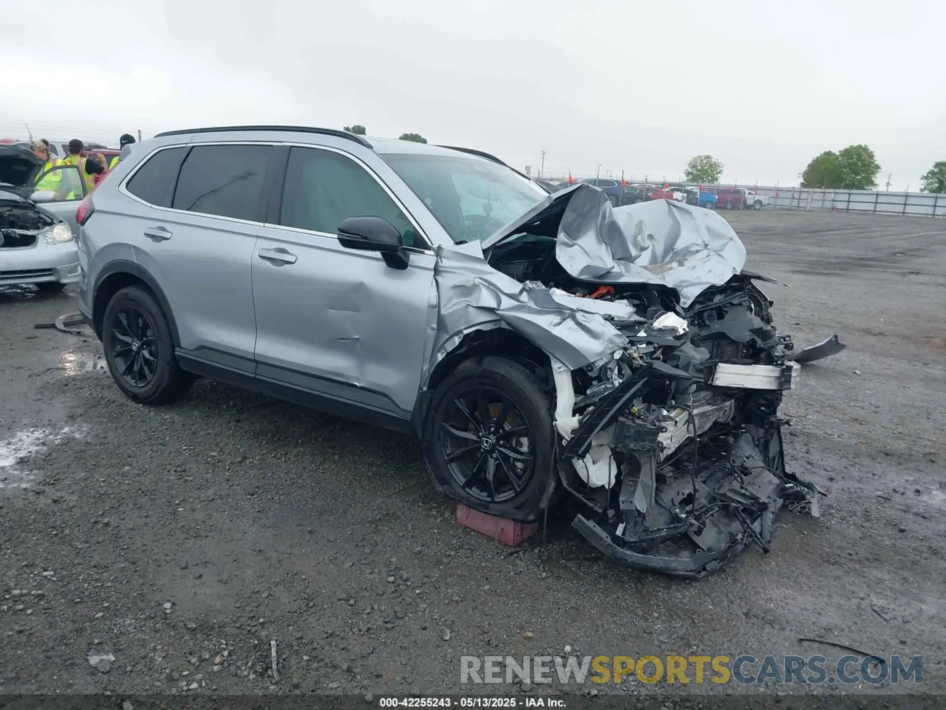 1 fotografías del automóvil dañado 7FARS5H85RE018392 HONDA CR-V HYBRID 2024