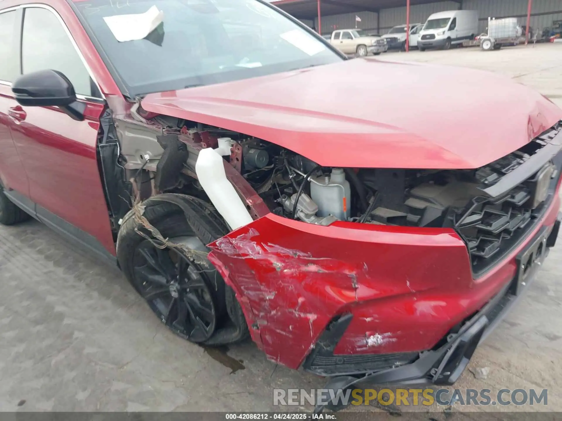 12 fotografías del automóvil dañado 7FARS5H87RE004963 HONDA CR-V HYBRID 2024