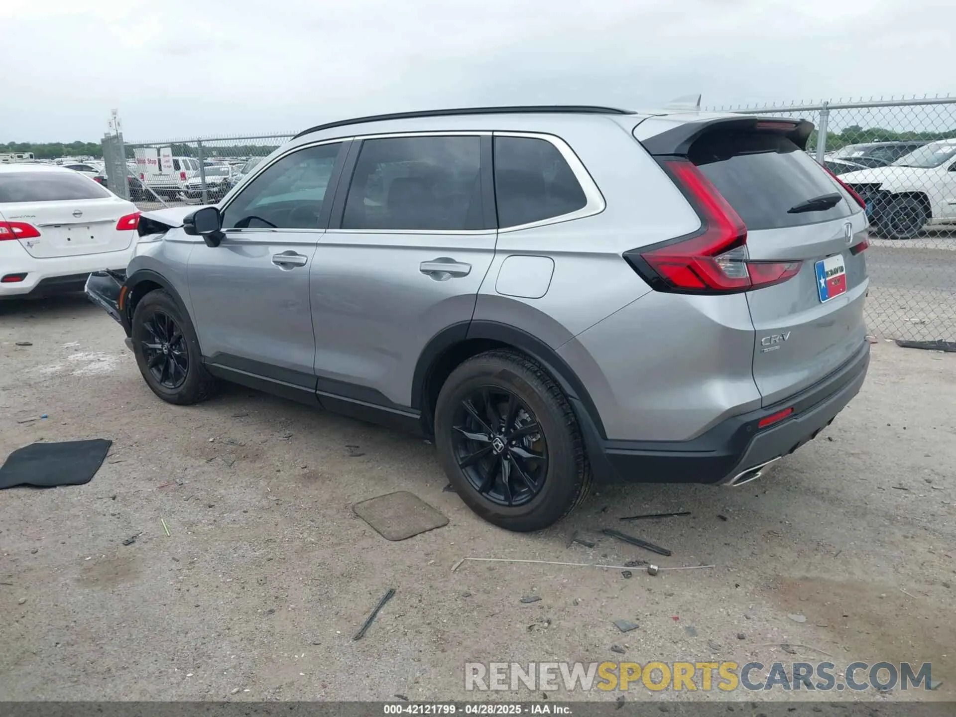 3 fotografías del automóvil dañado 7FARS5H88RE022453 HONDA CR-V HYBRID 2024