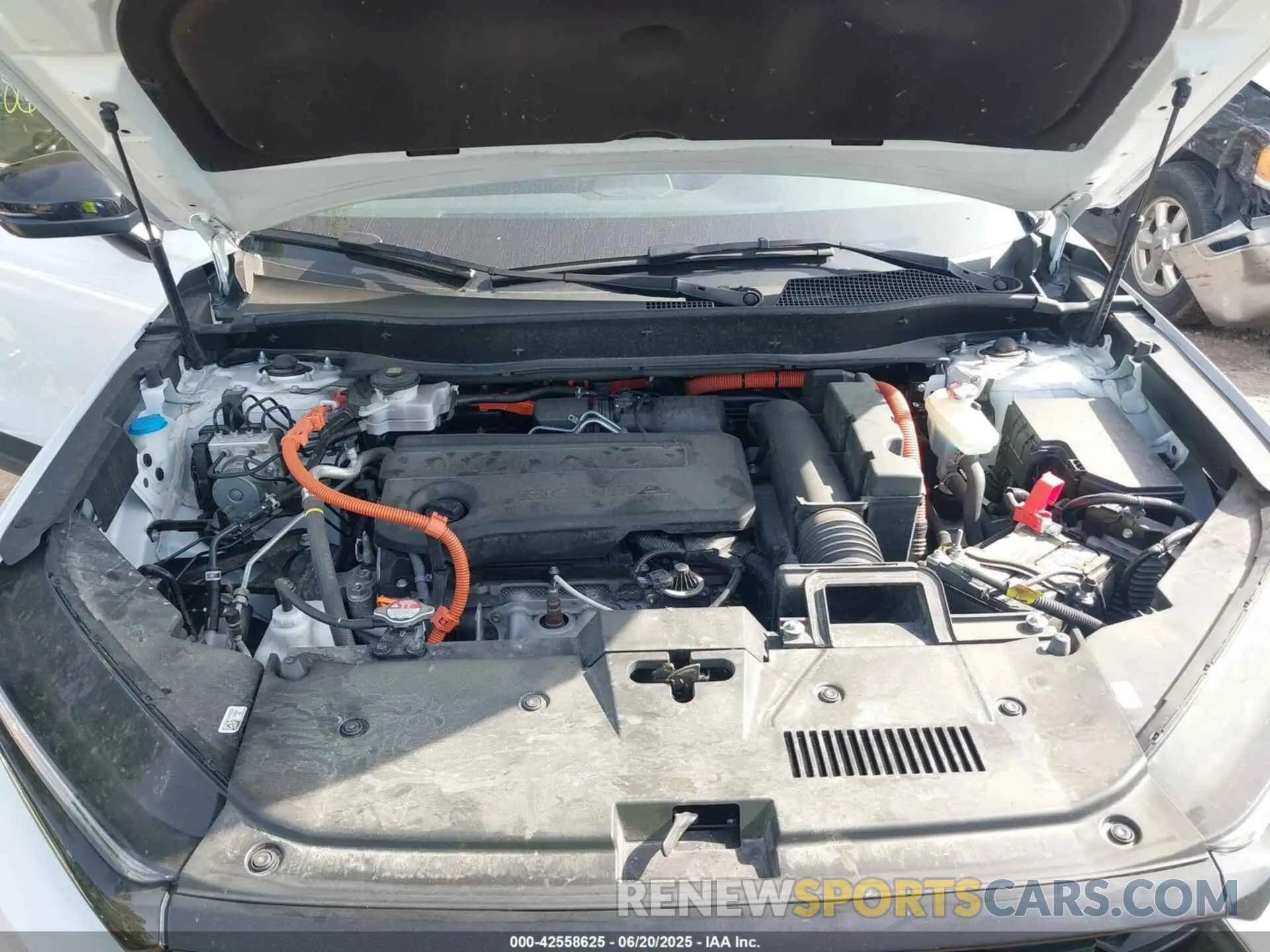 10 fotografías del automóvil dañado 7FARS6H83RE056497 HONDA CR-V HYBRID 2024